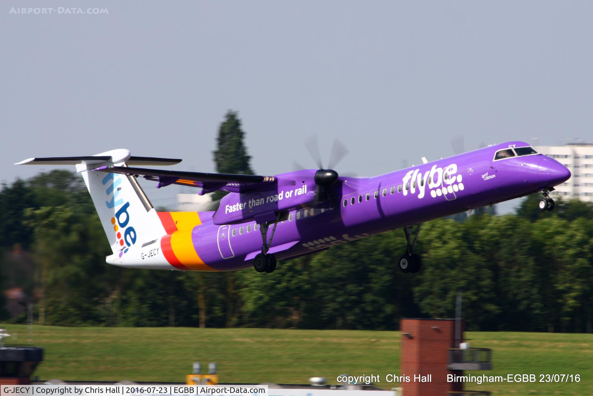G-JECY, 2007 De Havilland Canada DHC-8-402Q Dash 8 C/N 4157, Lufthansa Regional