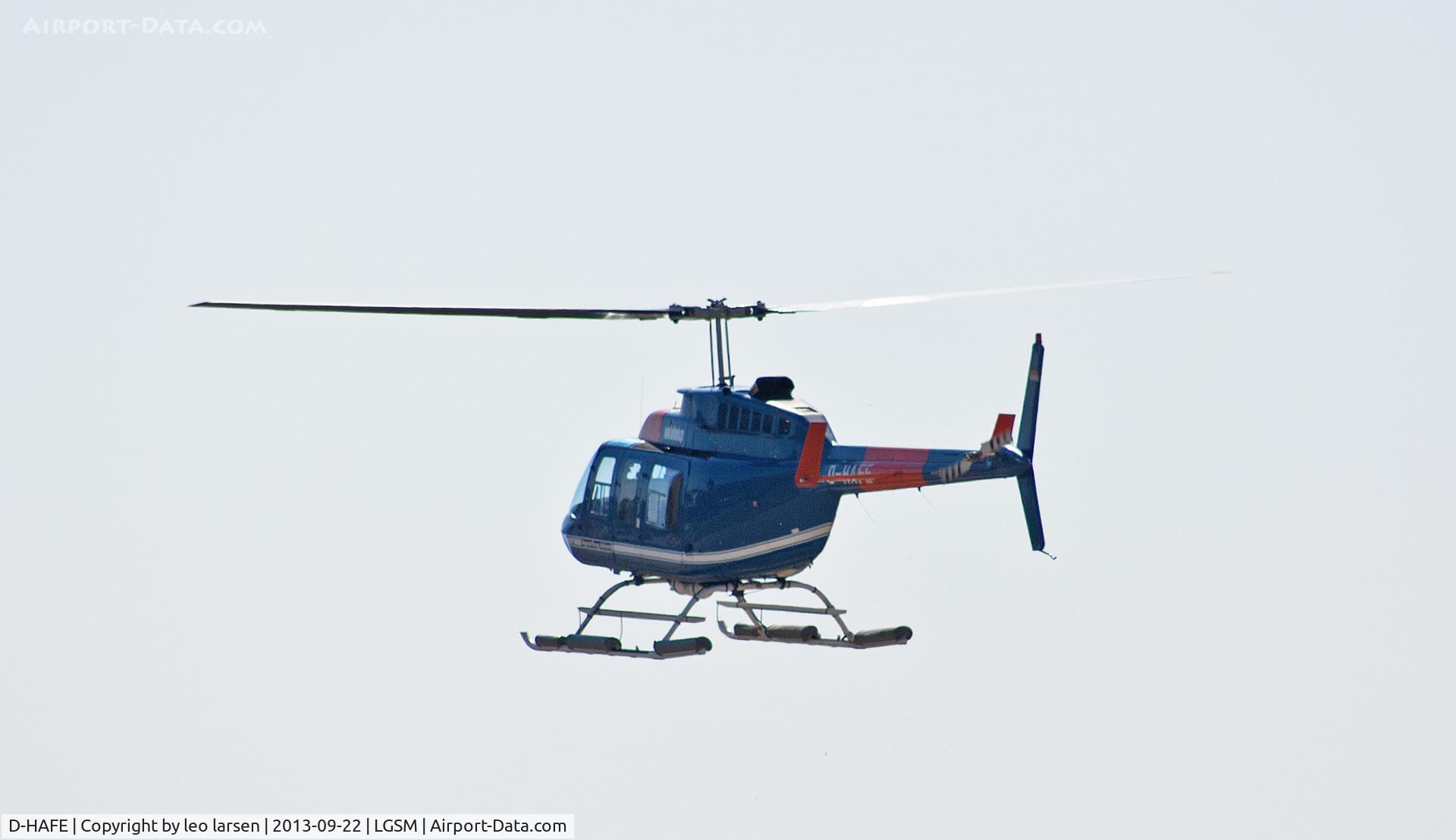 D-HAFE, 1984 Bell 206B Jet Ranger III C/N 51112, Samos 22.9.13