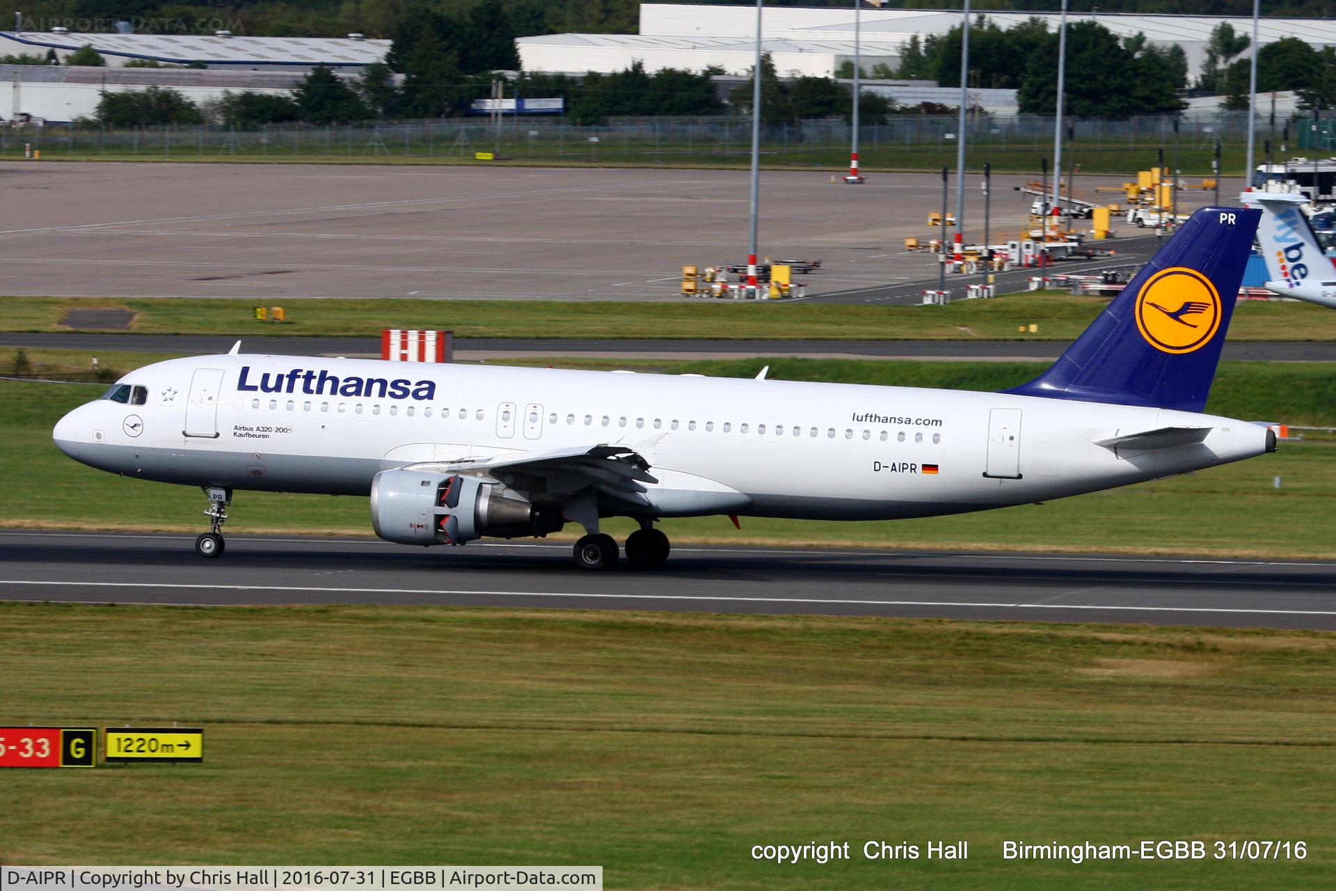 D-AIPR, 1990 Airbus A320-211 C/N 111, Lufthansa