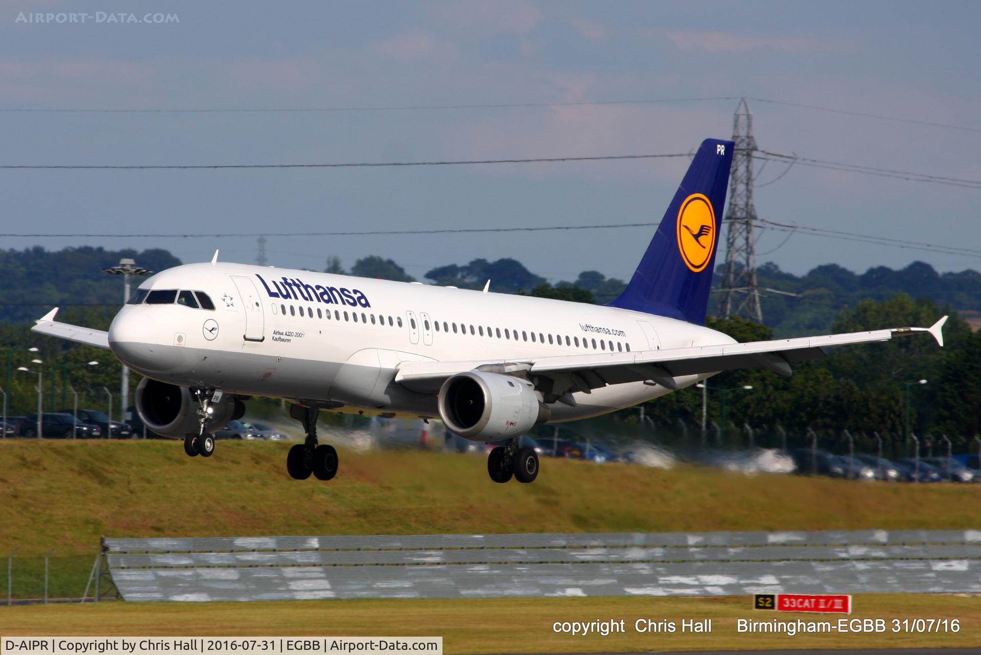 D-AIPR, 1990 Airbus A320-211 C/N 111, Lufthansa