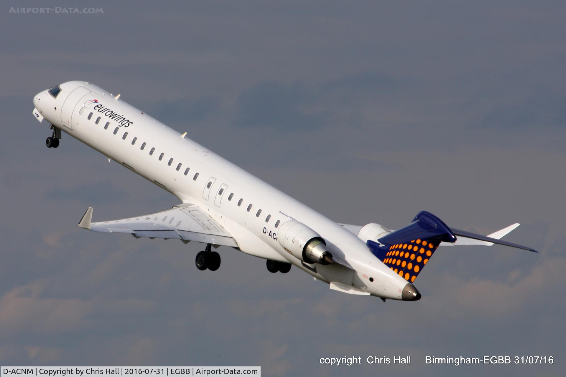 D-ACNM, 2010 Bombardier CRJ-900LR (CL-600-2D24) C/N 15253, Eurowings