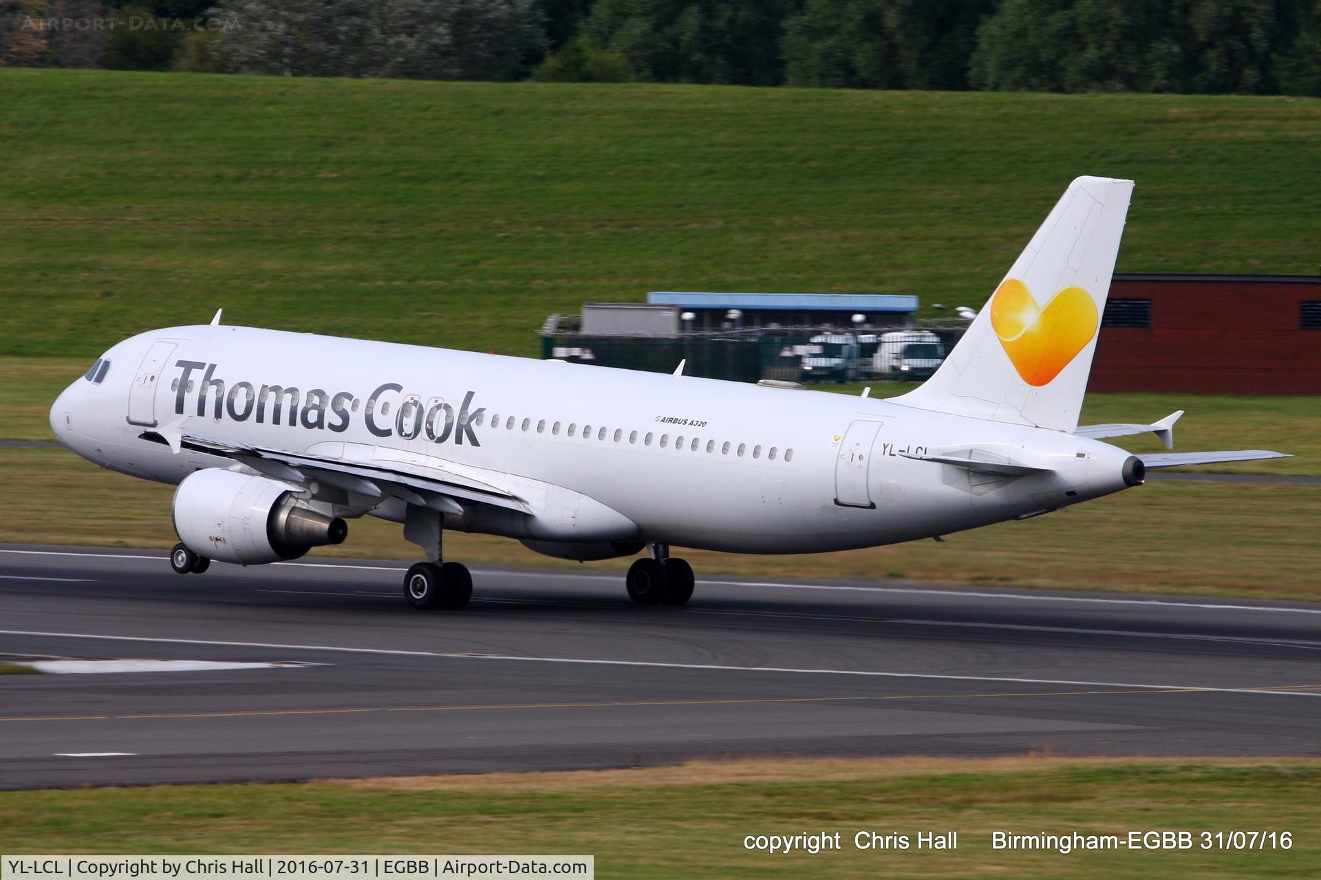 YL-LCL, 1995 Airbus A320-214 C/N 533, SmartLynx operating for Thomas Cook