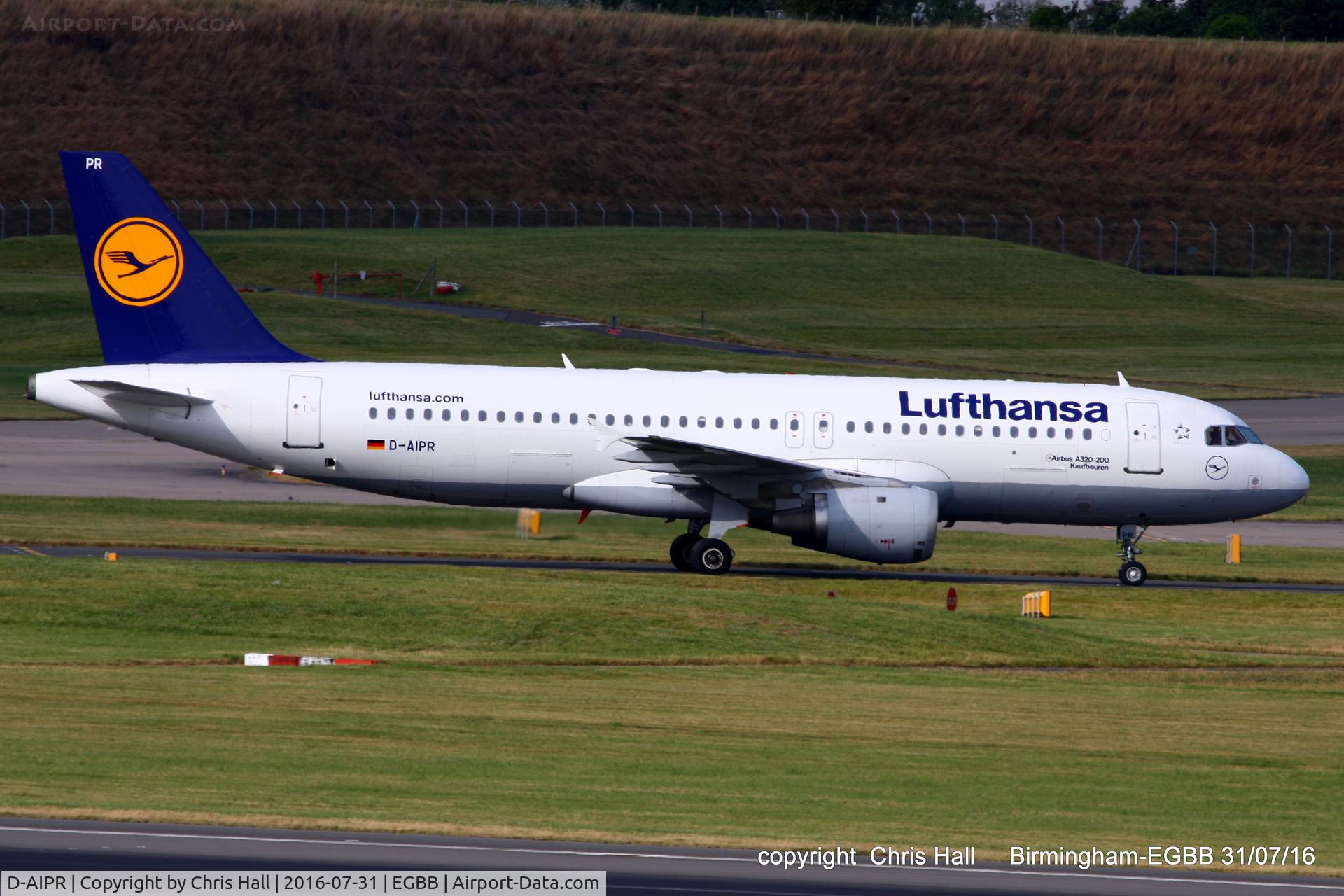 D-AIPR, 1990 Airbus A320-211 C/N 111, Lufthansa