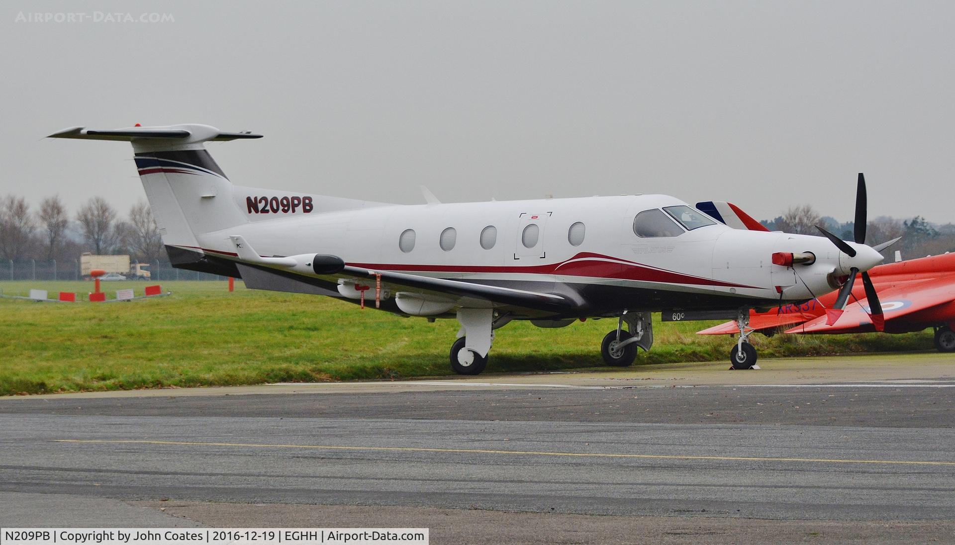 N209PB, 2005 Pilatus PC-12/45 C/N 609, At Pilatus Centre