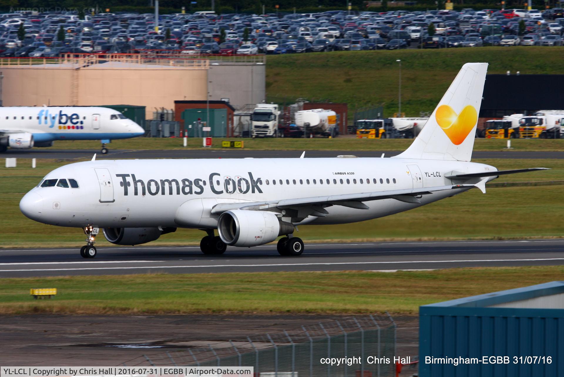 YL-LCL, 1995 Airbus A320-214 C/N 533, SmartLynx operating for Thomas Cook