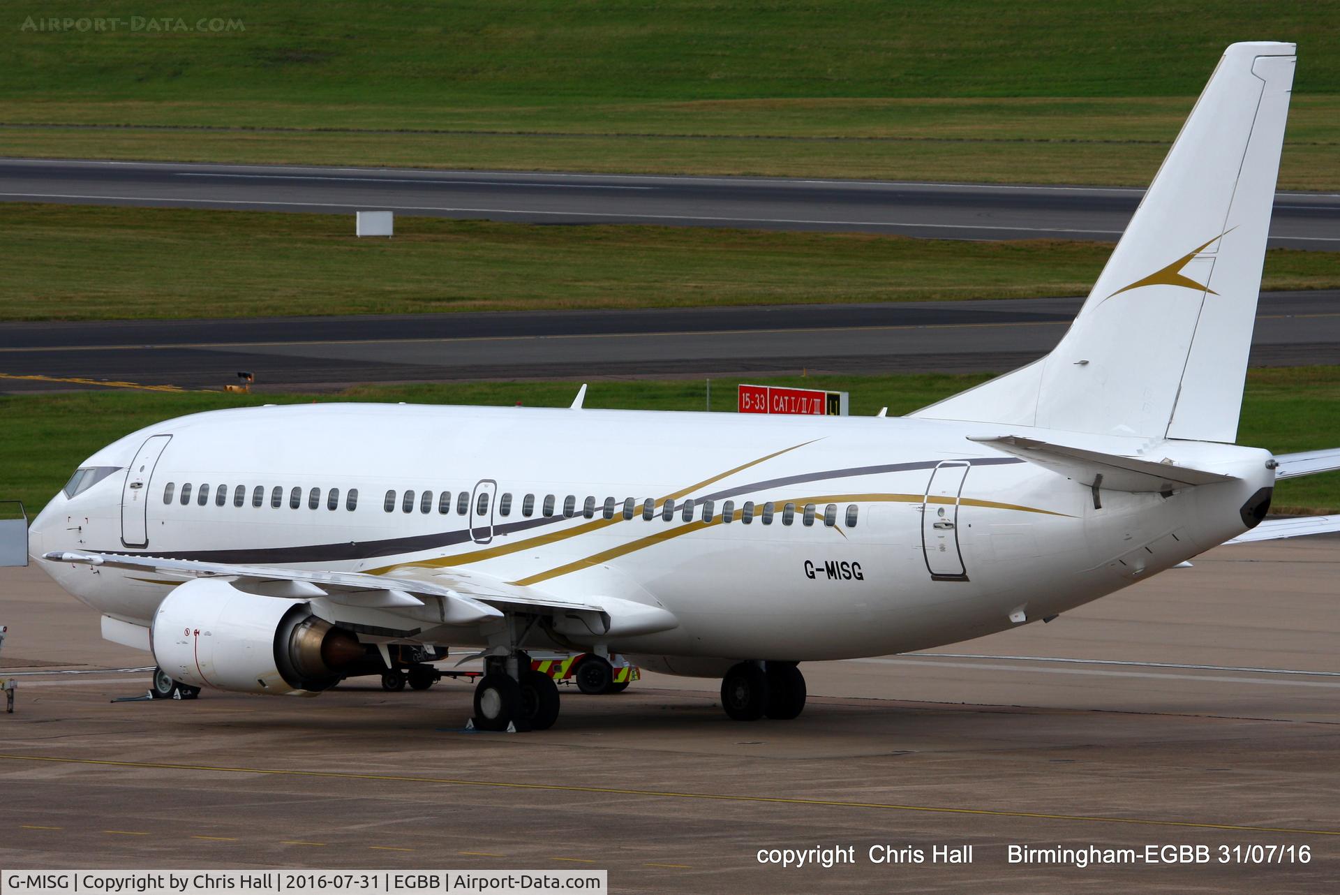 G-MISG, 1995 Boeing 737-3L9 C/N 27833, Cello Aviation