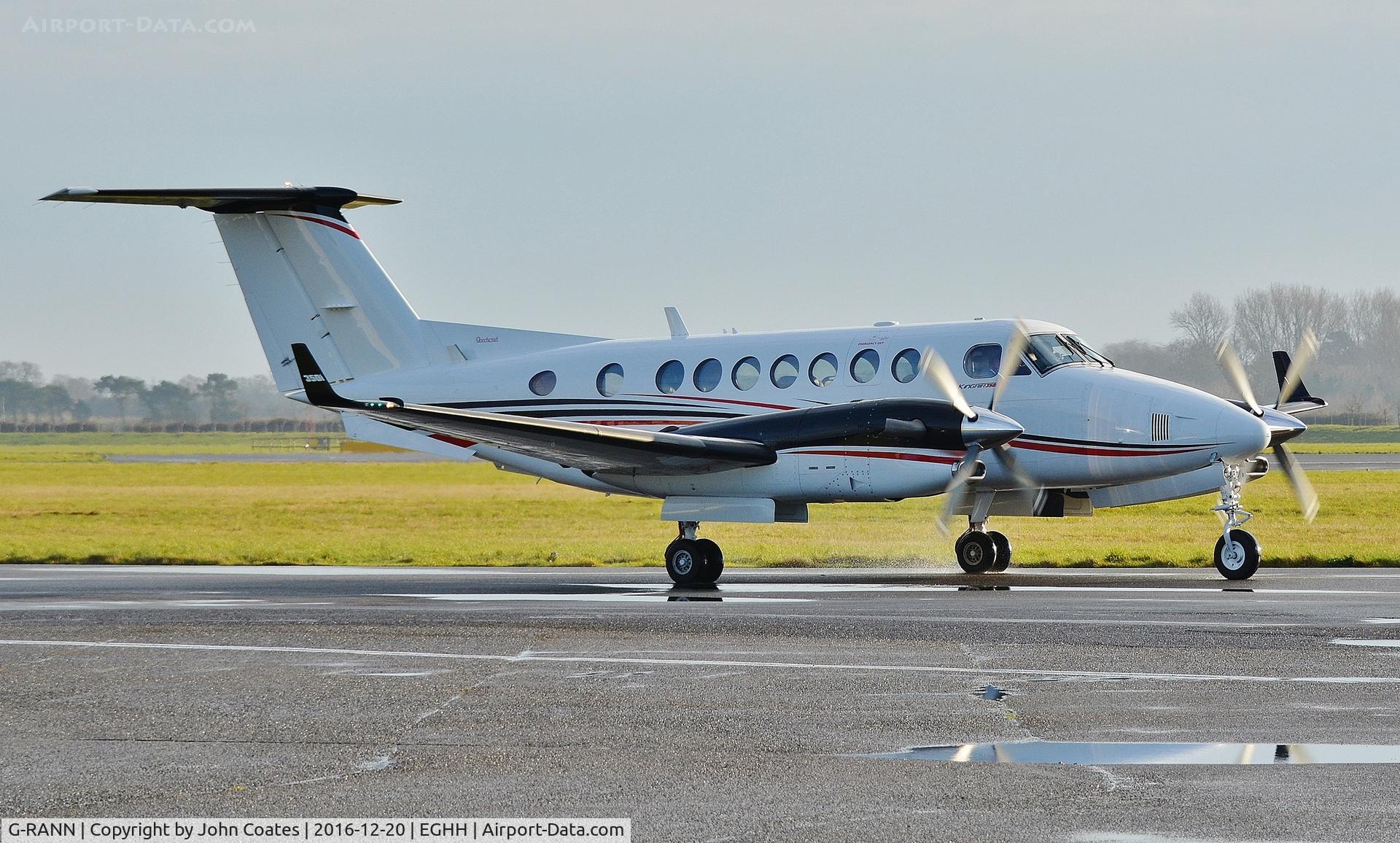 G-RANN, 2013 Beech B300 King Air King Air C/N FL-899, Training