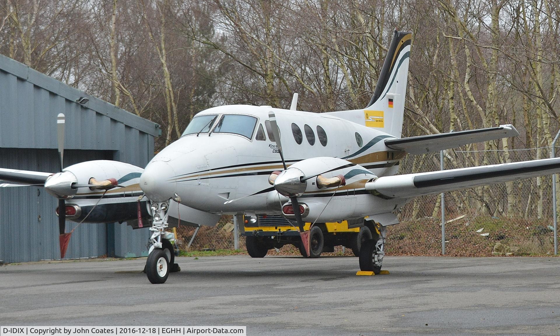 D-IDIX, 1999 Beech C90B King Air C/N LJ-1571, At MCA Avn.