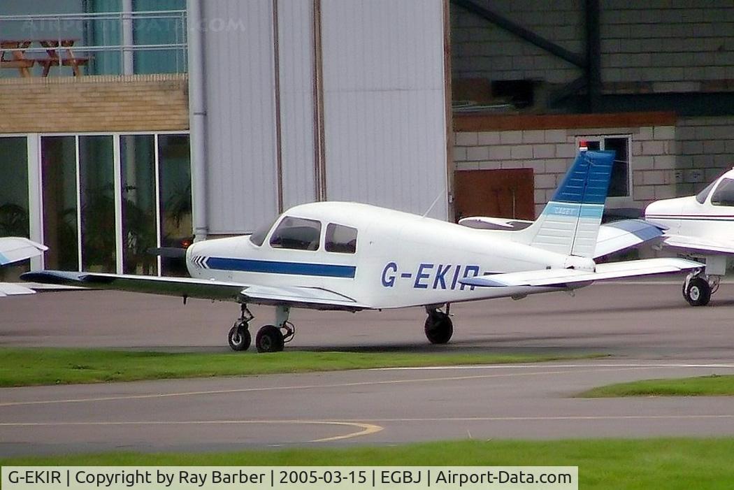 G-EKIR, 1989 Piper PA-28-161 Cadet C/N 28-41157, Piper PA-28-161 Cadet [2841157] Staverton~G 15/03/2005