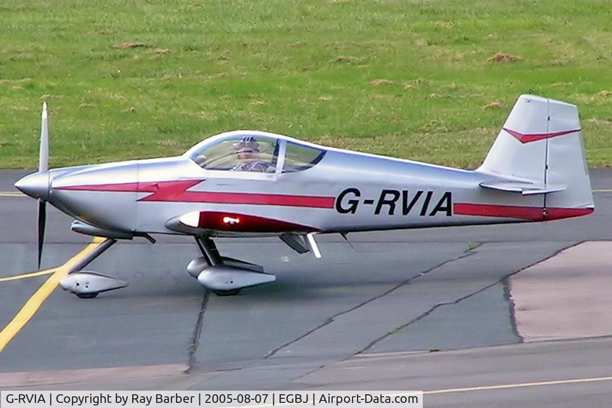 G-RVIA, 1998 Vans RV-6A C/N PFA 181-12289, Van's RV-6A [PFA 181-12289] Staverton~G 07/08/2005