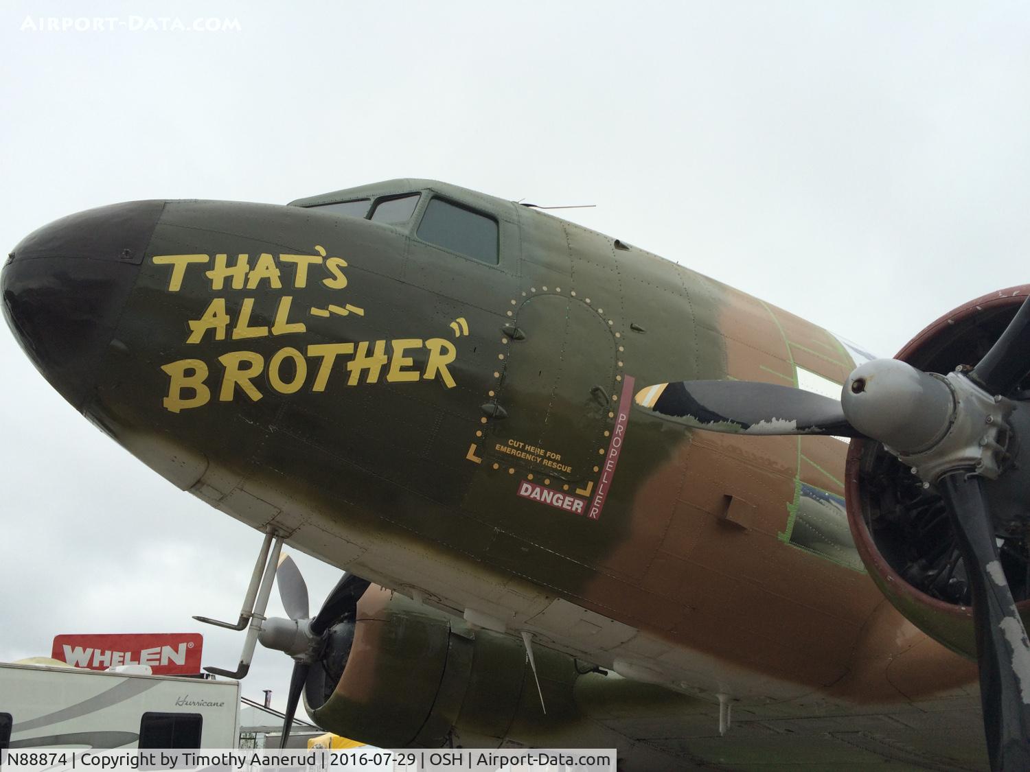 N88874, 1944 Douglas DC3C (C-47A) C/N 12693, 1944 Douglas DC-3, c/n: 12693