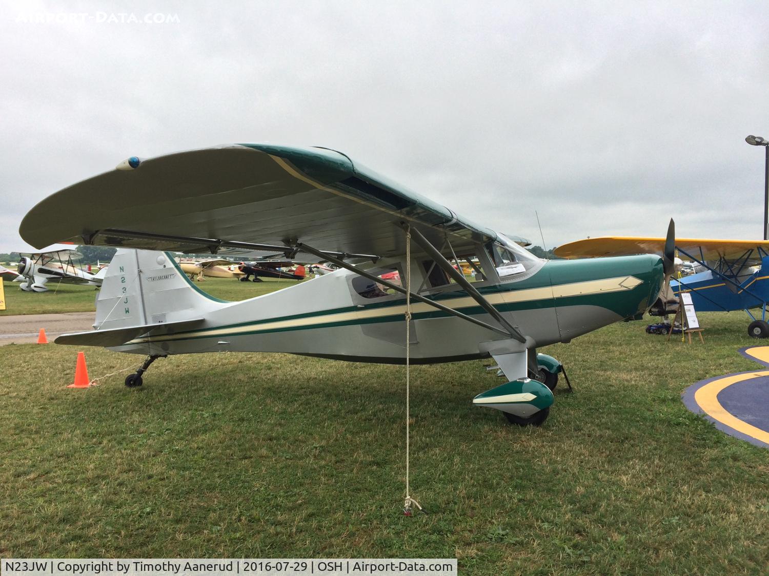 N23JW, 1953 Taylorcraft 15A C/N 5-14008, 1953 Taylorcraft 15A, c/n: 5-14008