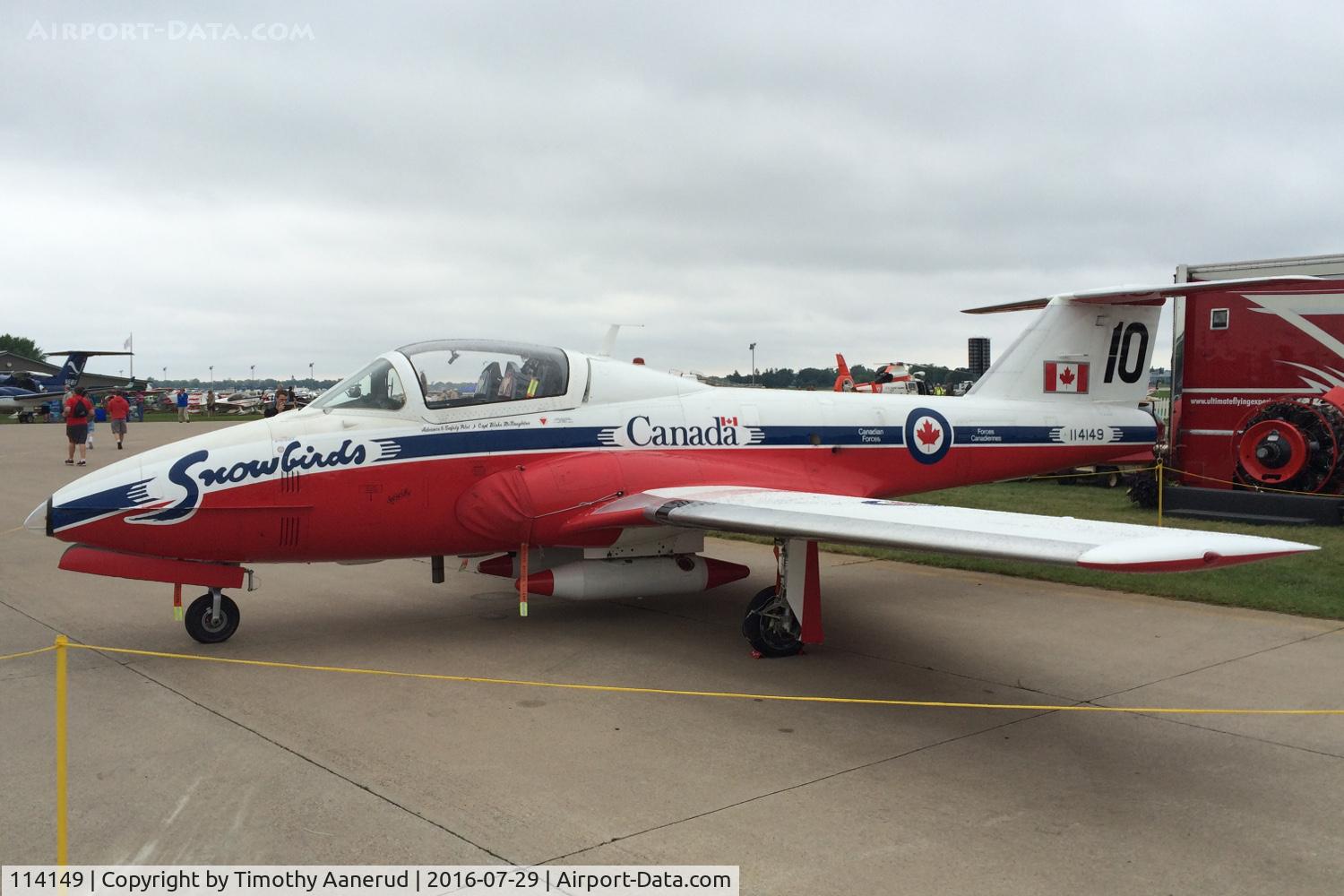 114149, Canadair CT-114 Tutor C/N 1149, Canadair CT-114 Tutor, c/n: 1149