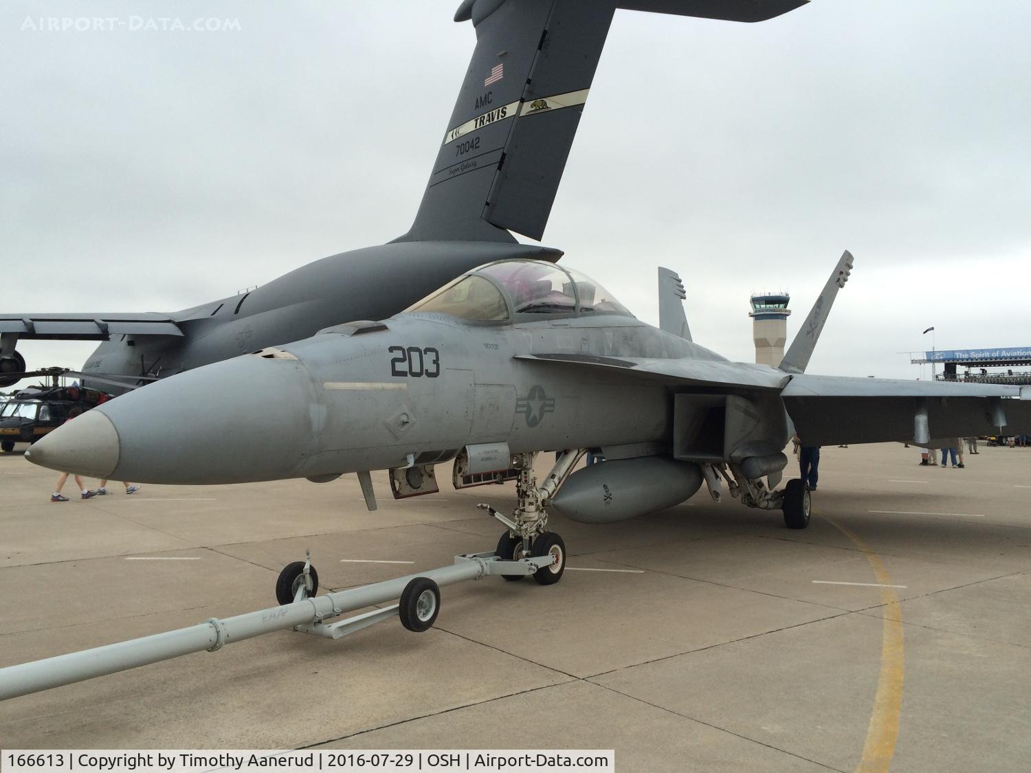 166613, Boeing F/A-18F Super Hornet C/N F106, 166613 (AG-203), Boeing F/A-18F Super Hornet, c/n: F106