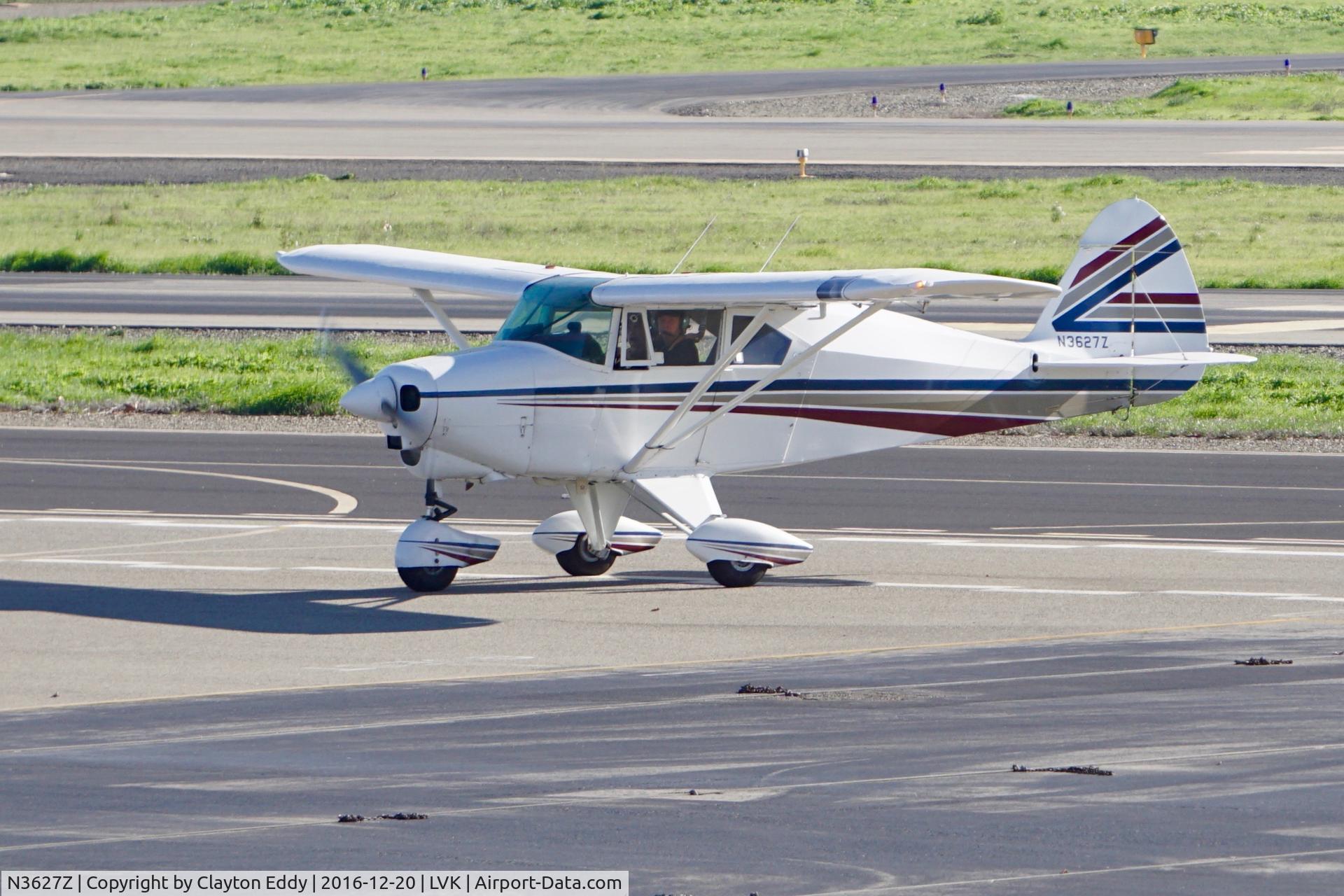 N3627Z, 1960 Piper PA-22-160 Tri Pacer C/N 22-7519, Livermore Airport California 2016