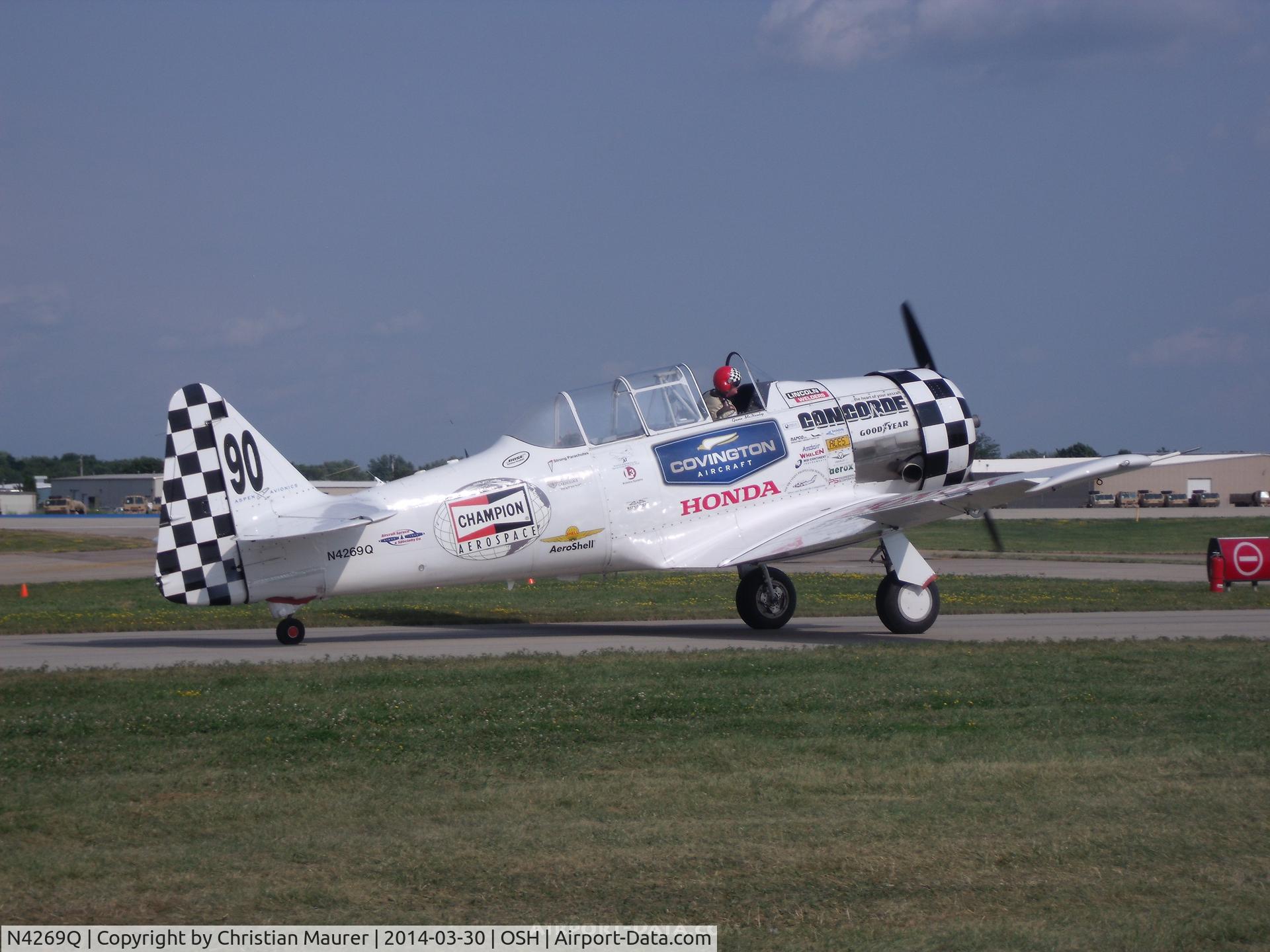 N4269Q, 1953 North American T-6G Texan C/N 197-5, T-6G