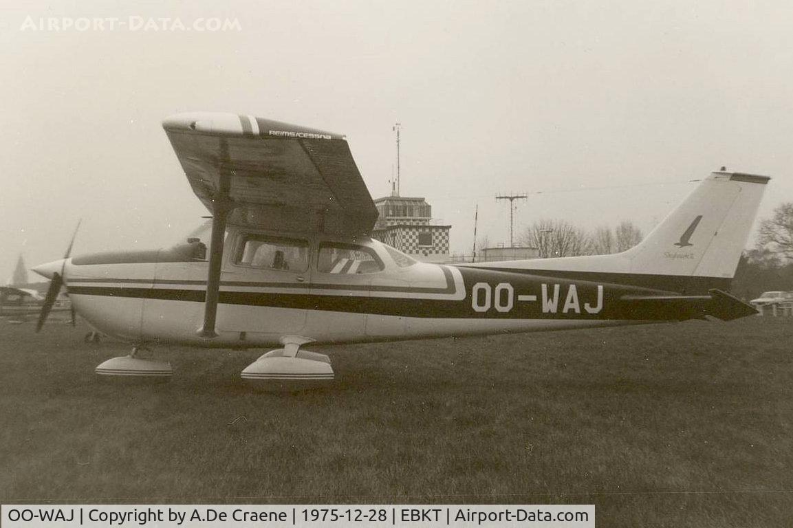 OO-WAJ, 1974 Reims F172M Skyhawk Skyhawk C/N 1196, Skyhawk II at Wevelgem.
