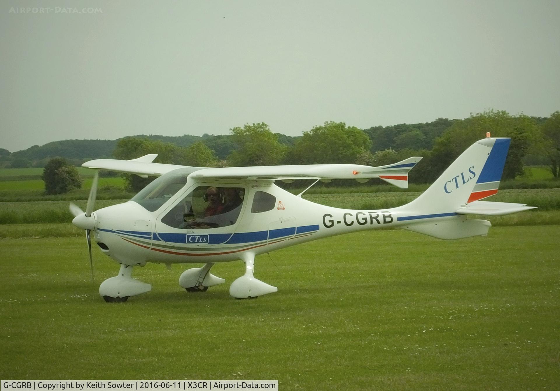 G-CGRB, 2010 Flight Design CT-LS C/N F-10-07-10, Visiting Northrepps