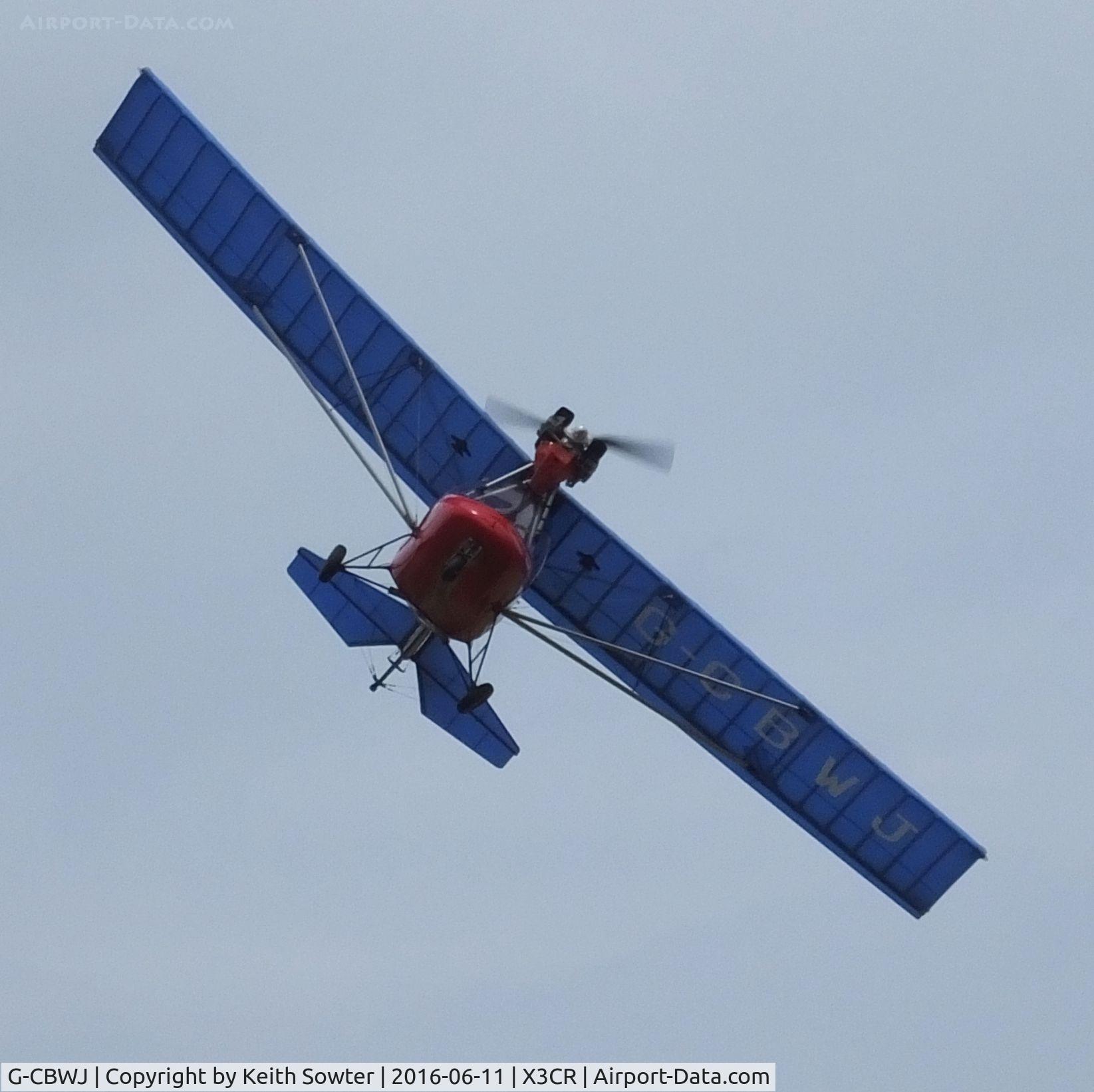 G-CBWJ, 2002 Thruster T600N 450 C/N 0092-T600N-069, Visiting Northrepps