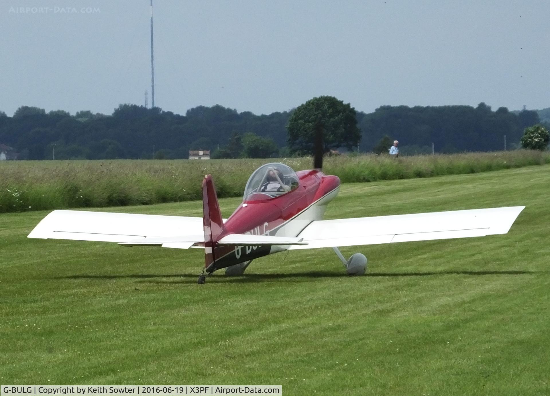 G-BULG, 1989 Vans RV-4 C/N JRV4-1, Priory Farm Fathers Day Flyin