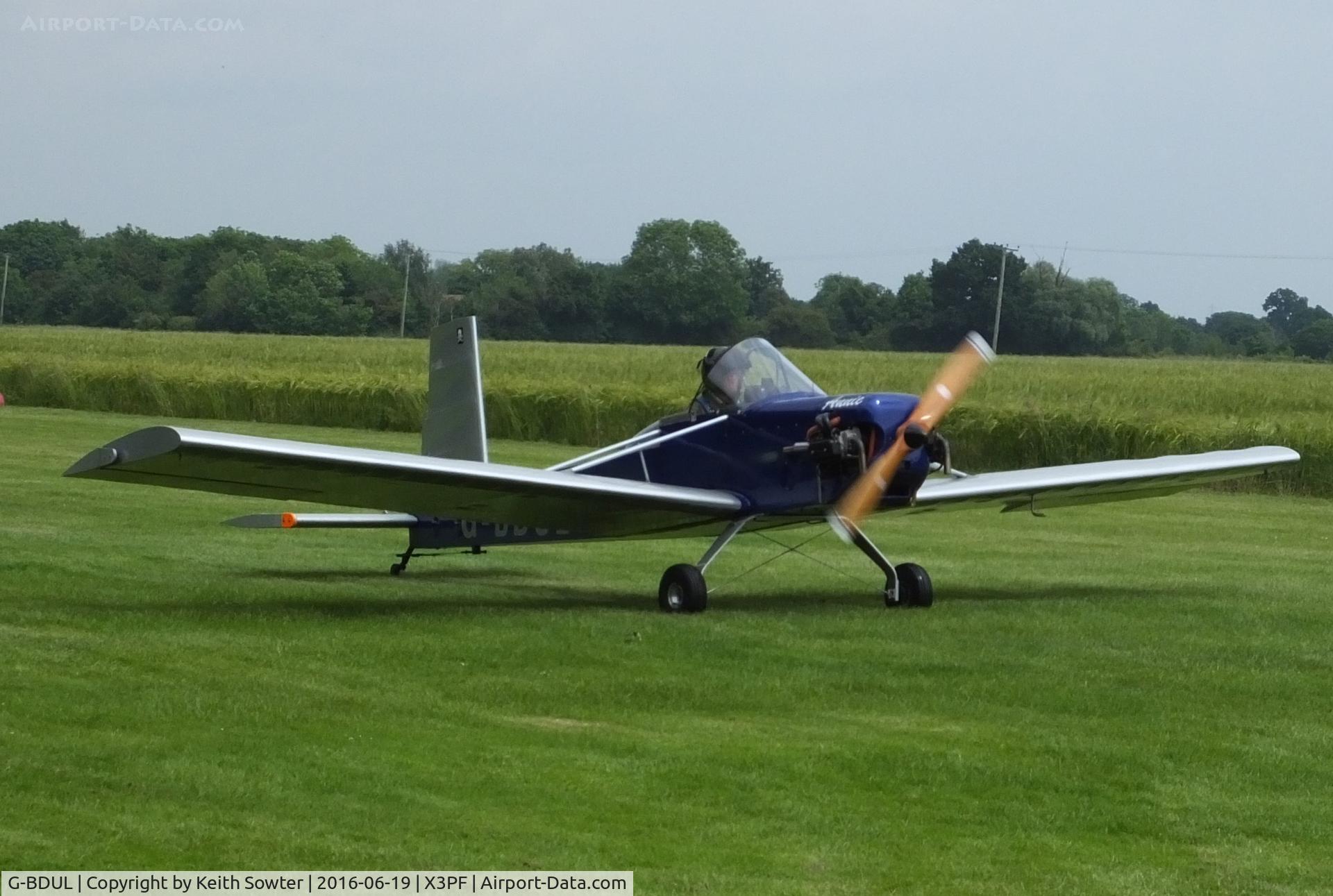G-BDUL, 1976 Evans VP-1 Volksplane C/N PFA 1557, Priory Farm Fathers Day Flyin