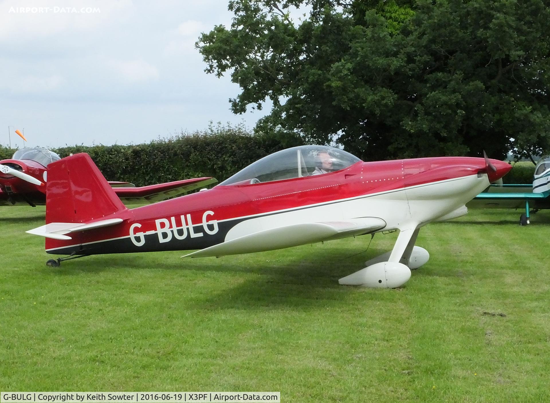 G-BULG, 1989 Vans RV-4 C/N JRV4-1, Priory Farm Fathers Day Flyin