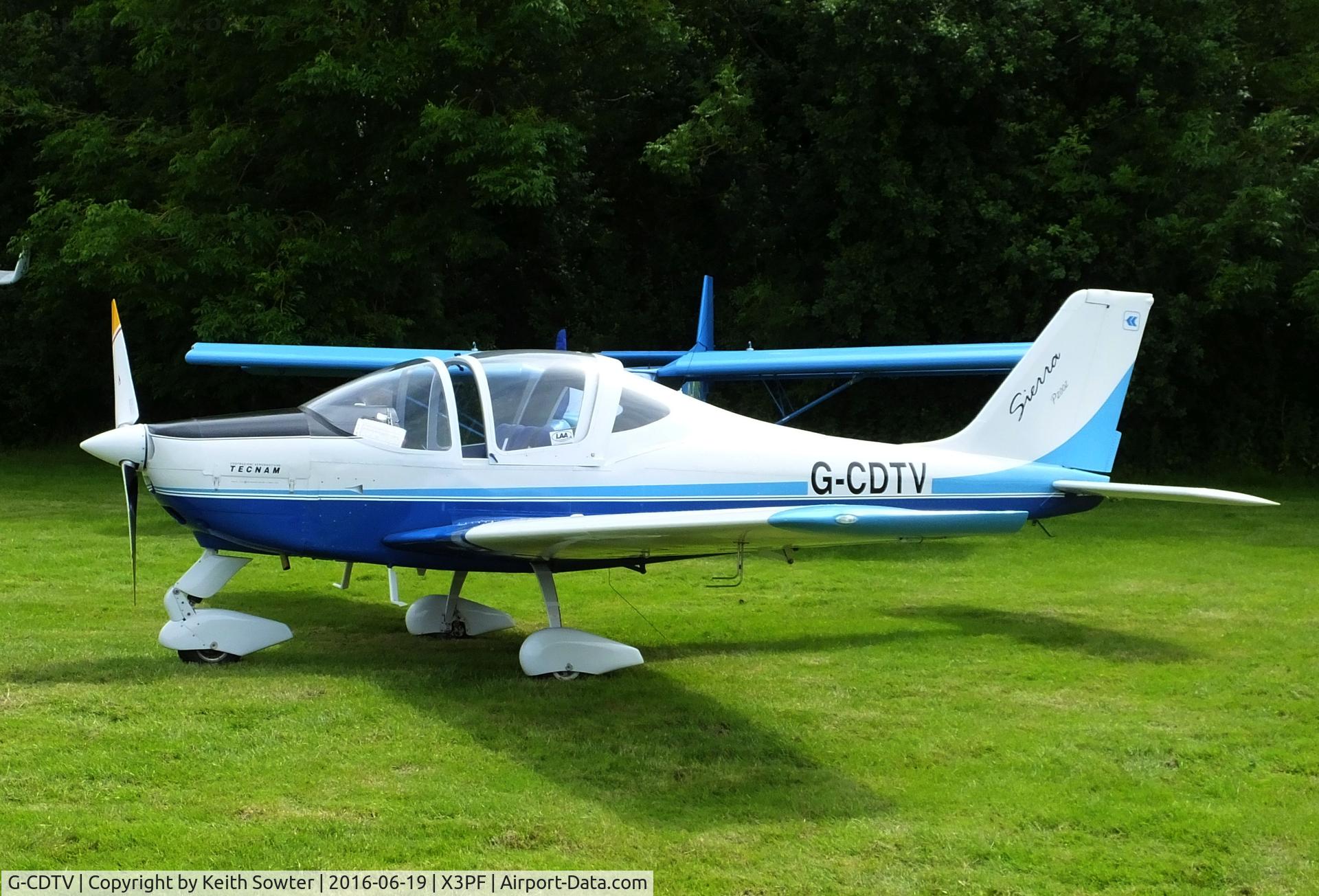 G-CDTV, 2007 Tecnam P-2002EA Sierra C/N PFA 333-14501, Priory Farm Fathers Day Flyin