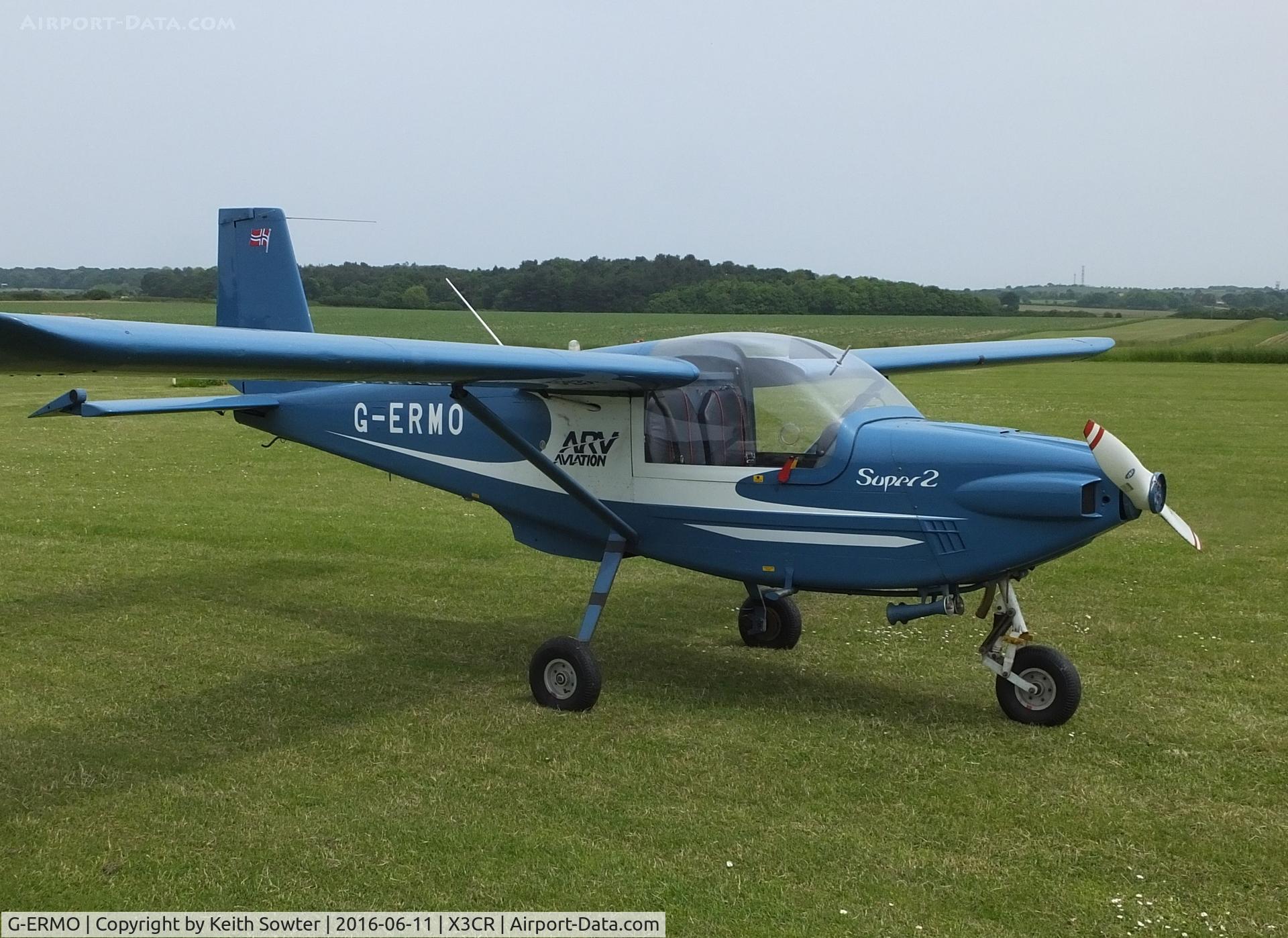 G-ERMO, 1986 ARV ARV1 Super 2 C/N 018, Visiting Northrepps
