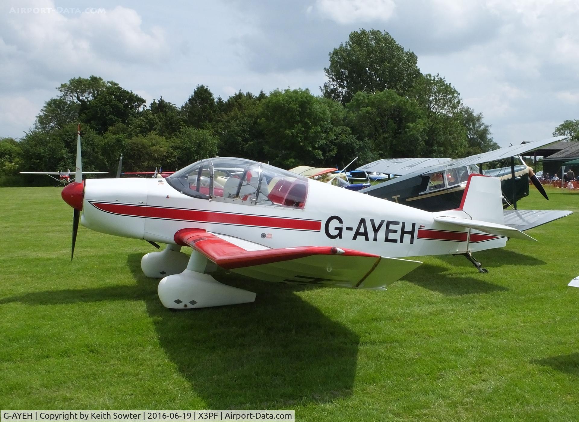 G-AYEH, 1963 SAN Jodel DR-1050 Ambassadeur C/N 455, Priory Farm Fathers Day Flyin