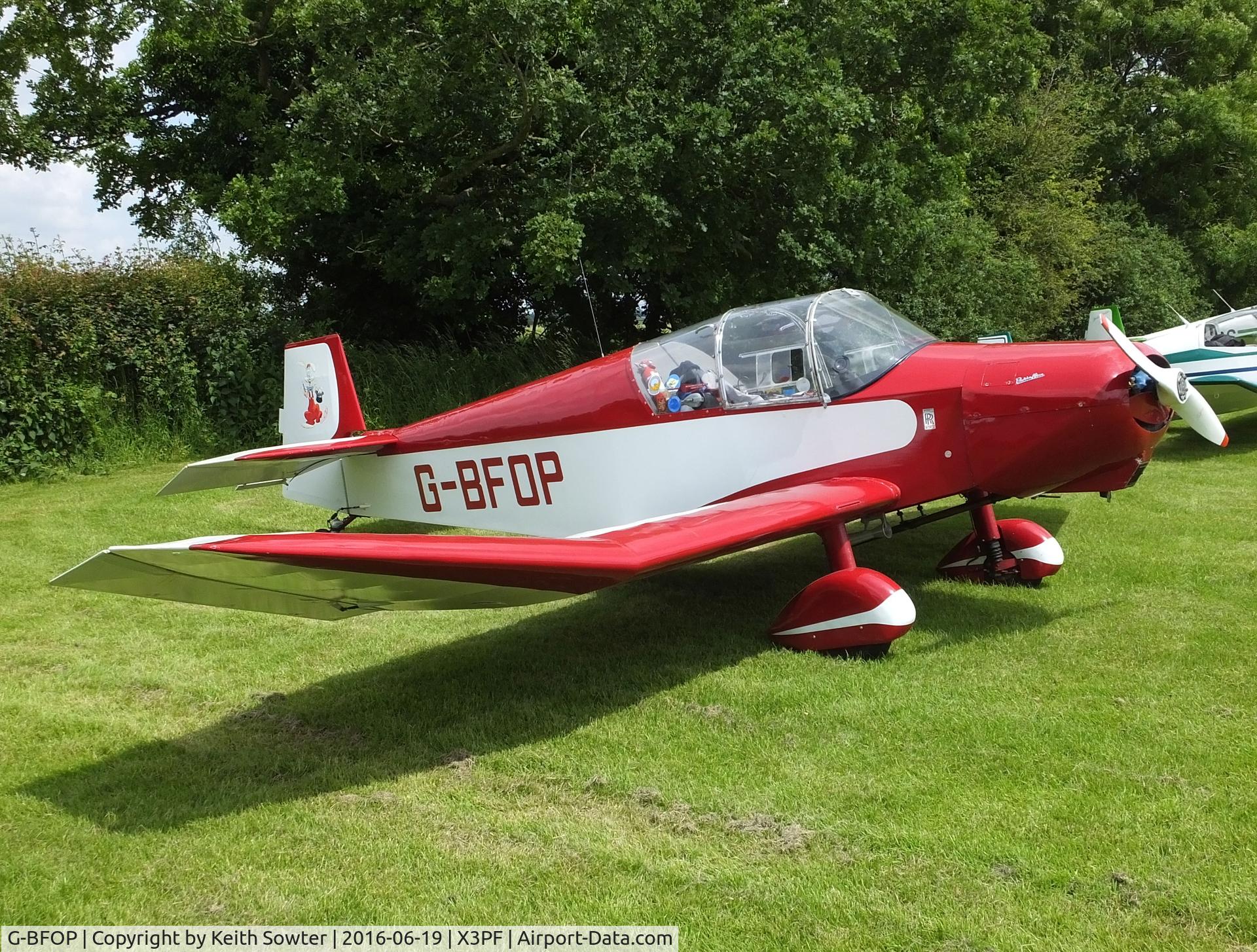 G-BFOP, 1957 Jodel (Wassmer) D-120 Paris-Nice C/N 32, Priory Farm Fathers Day Flyin