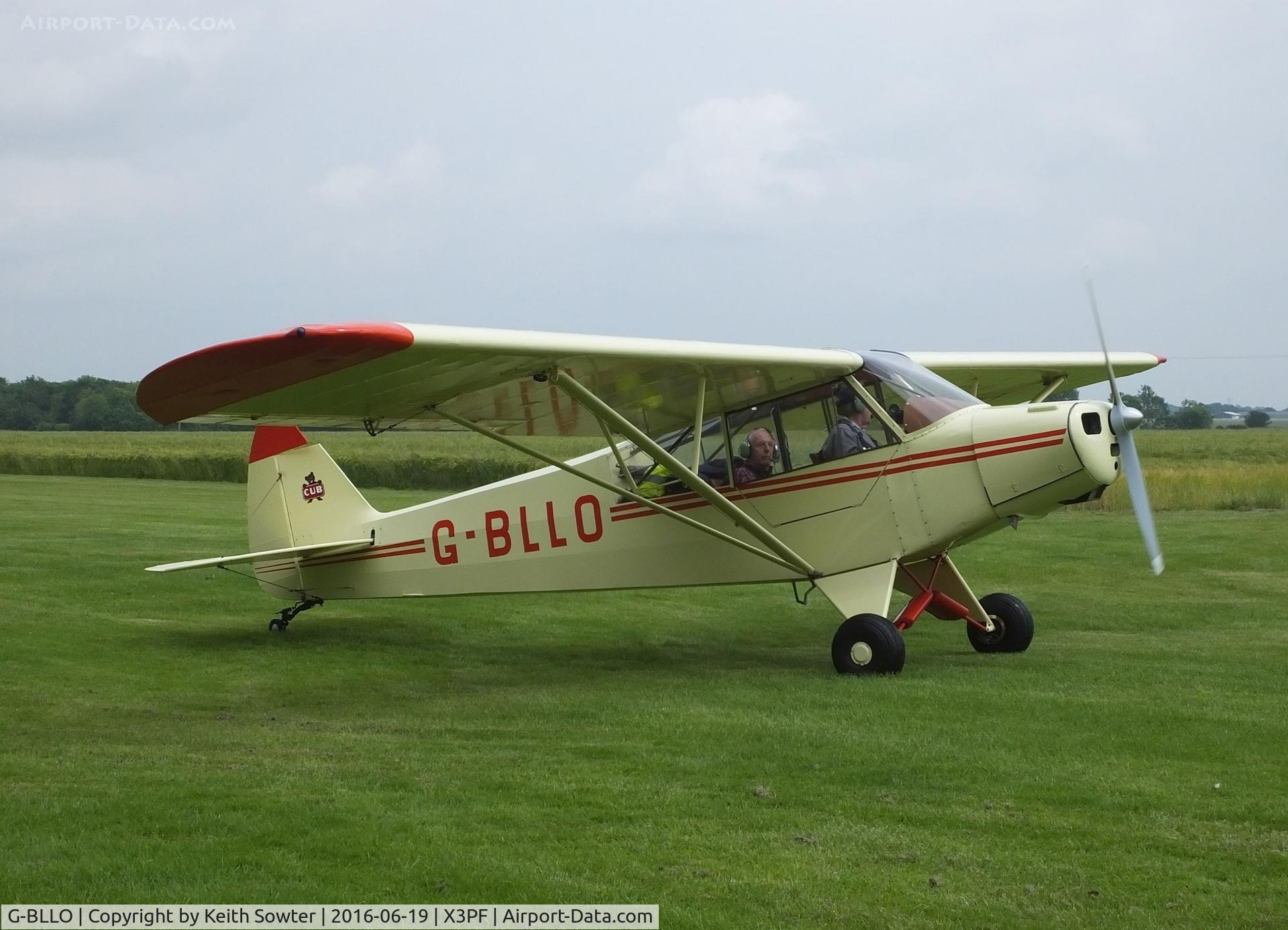 G-BLLO, 1953 Piper L-18C Super Cub (PA-18-95) C/N 18-3099, Priory Farm Fathers Day Flyin