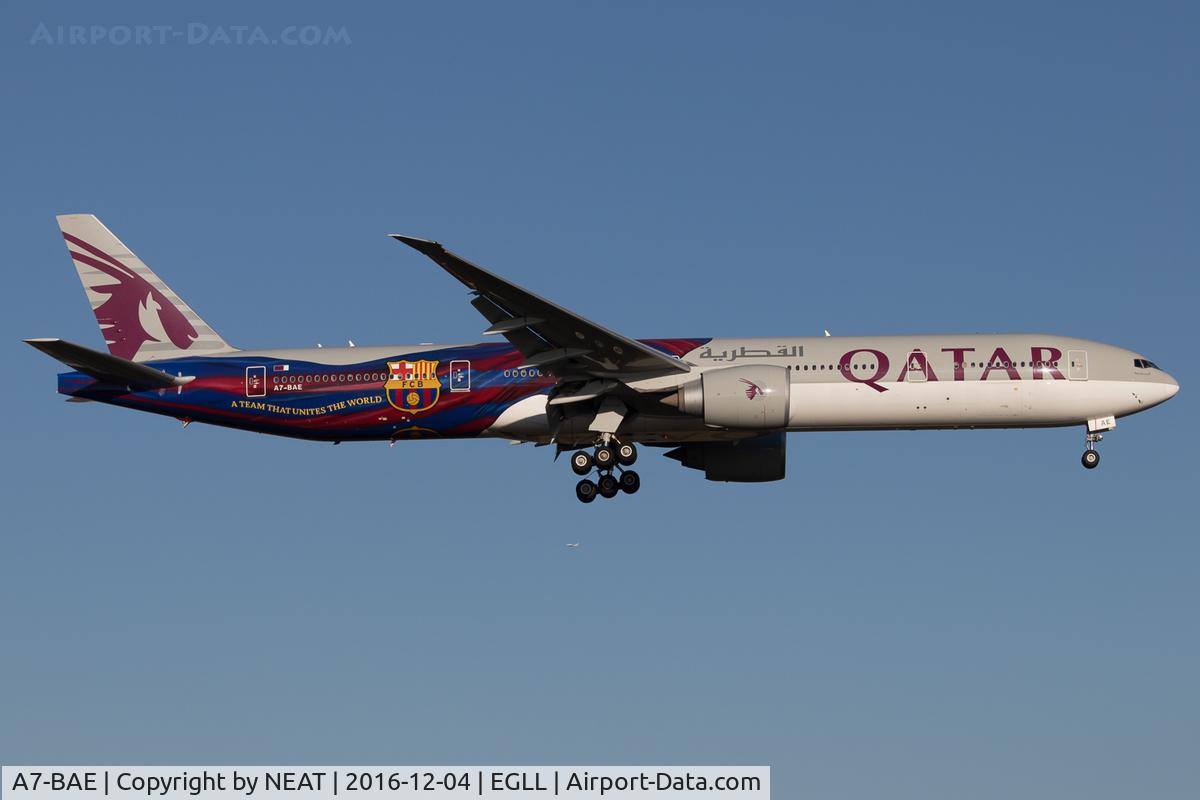 A7-BAE, 2009 Boeing 777-3DZ/ER C/N 36104, A7BAE