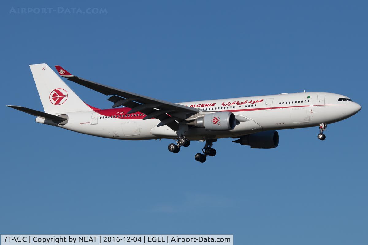 7T-VJC, 2015 Airbus A330-202 C/N 1649, 7TVJC
