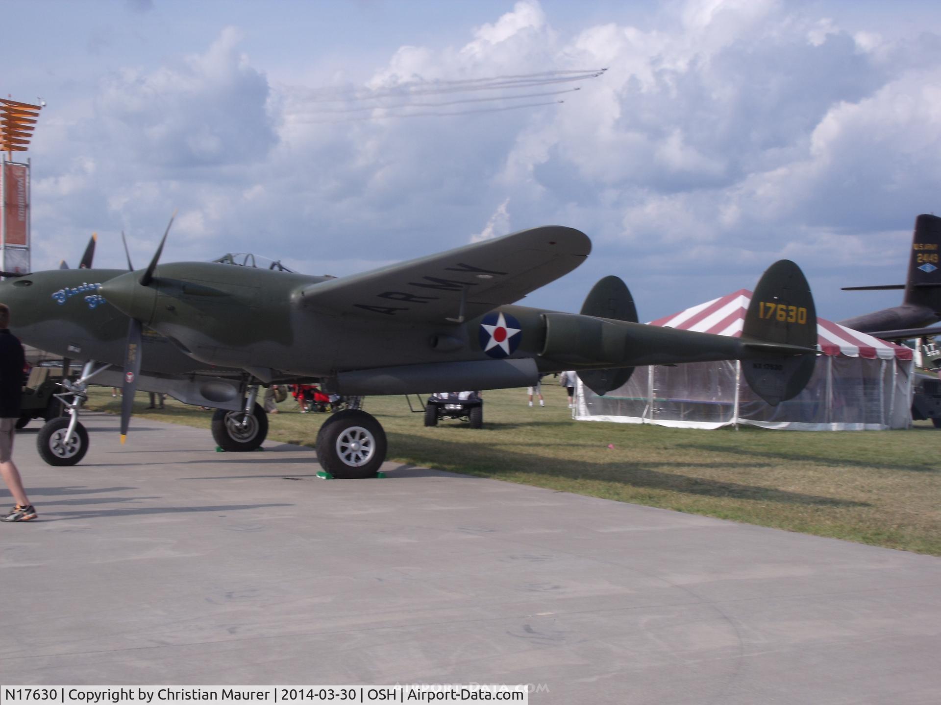N17630, 1941 Lockheed P-38F C/N 41-7630 (222-5757), Glacier Girl