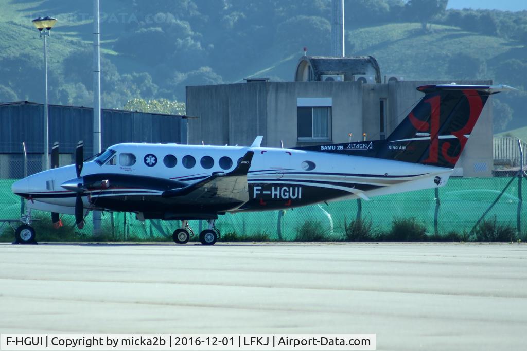 F-HGUI, 2012 Beechcraft B200GT King Air C/N BY-155, Parked