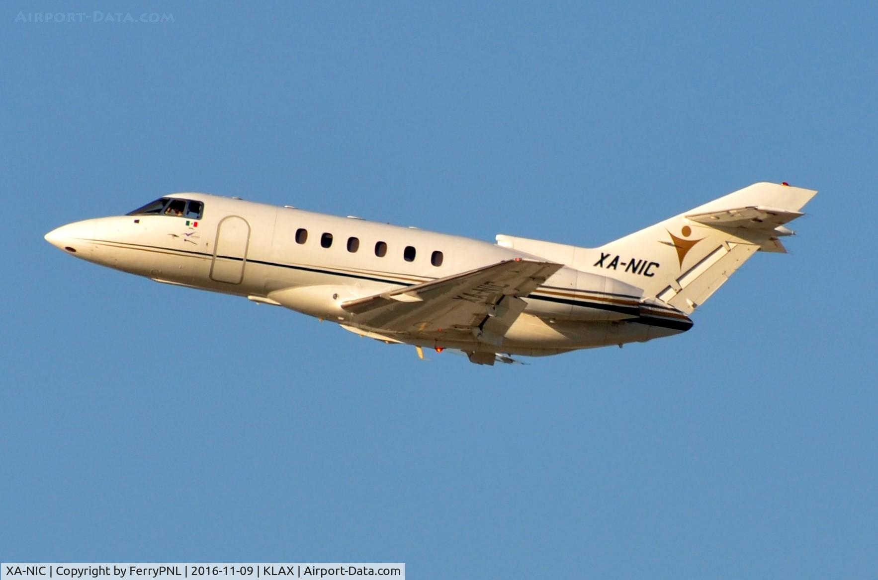 XA-NIC, 2001 Raytheon Hawker 800XP C/N 258552, Mexican HS800XP