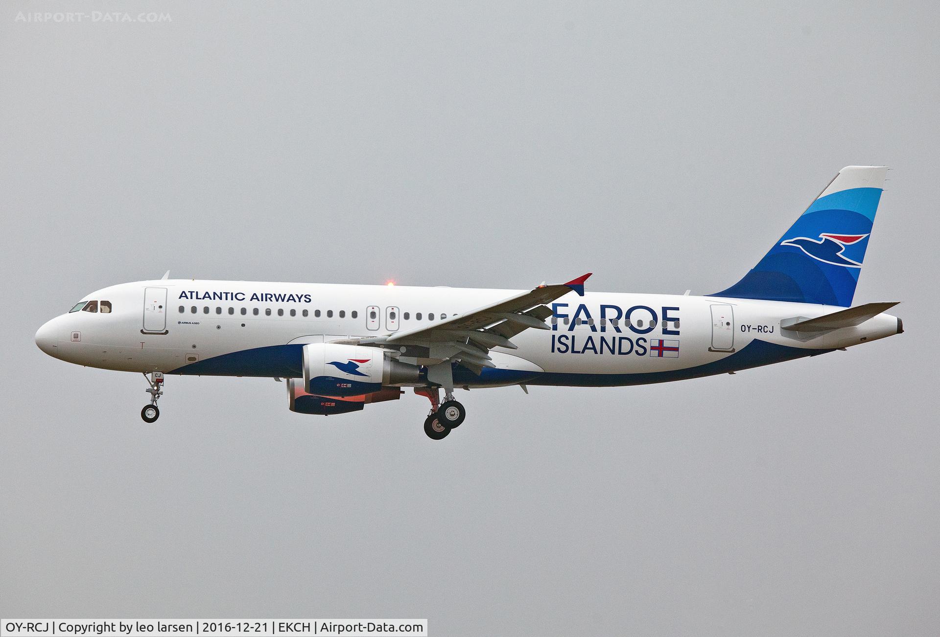 OY-RCJ, 2016 Airbus A320-214 C/N 7465, Copenhagen 21.12.16