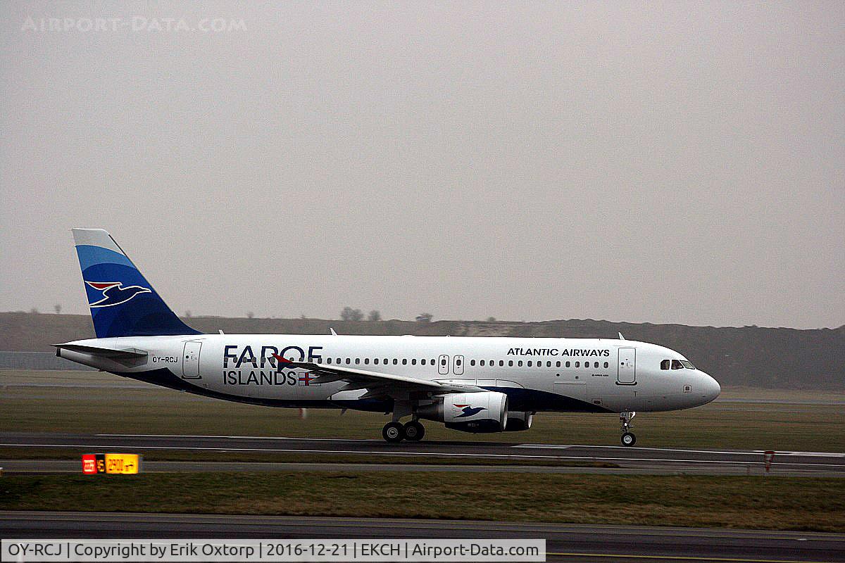 OY-RCJ, 2016 Airbus A320-214 C/N 7465, OY-RCJ taking off rw 22R