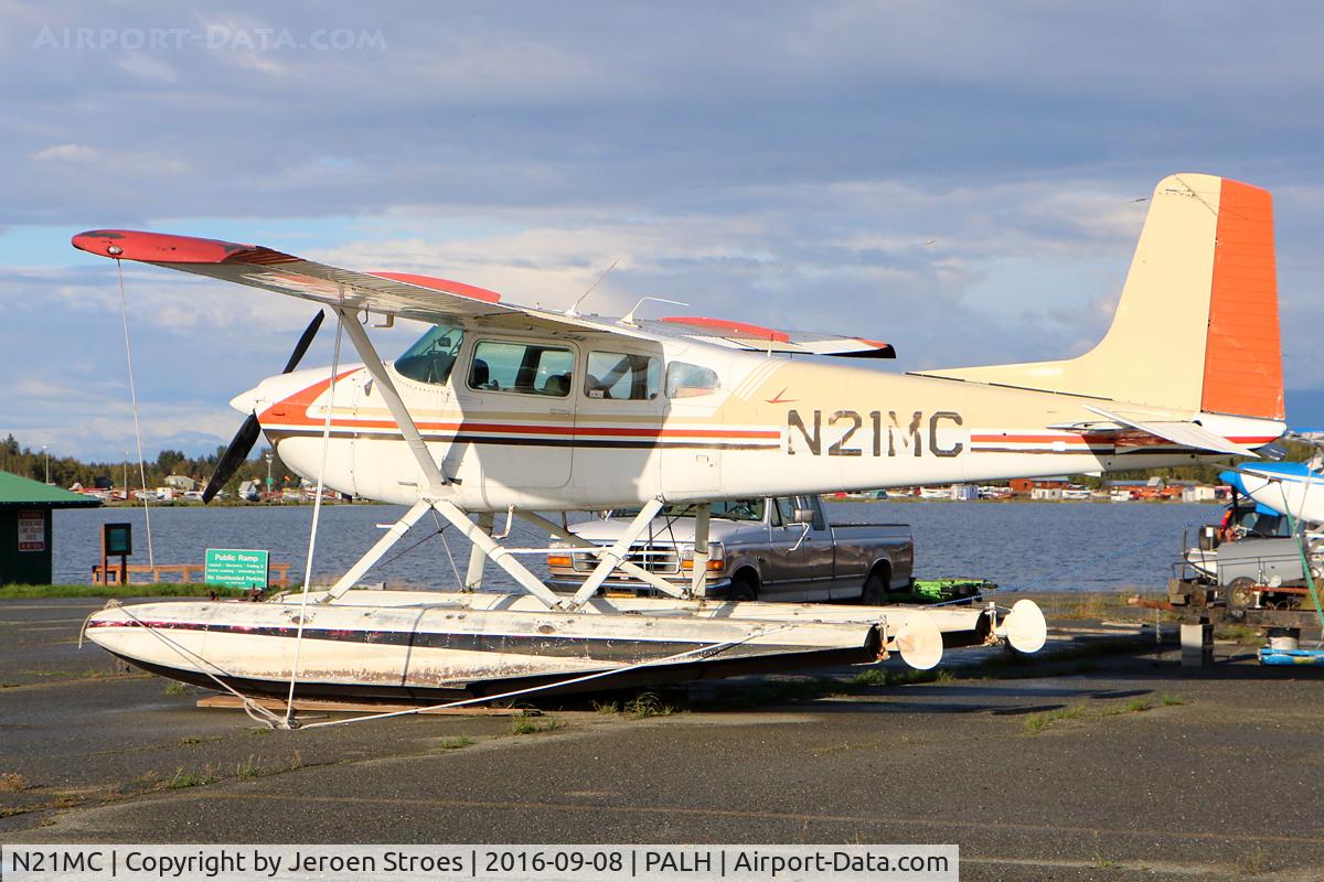 N21MC, 1969 Cessna 180H Skywagon C/N 18052093, Lake Hood