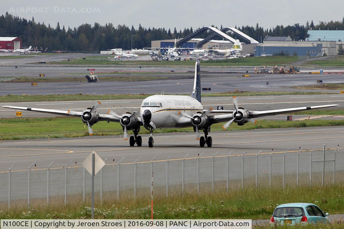 N100CE, 1953 Douglas C-118A Liftmaster (DC-6A) C/N 44662, anchorage