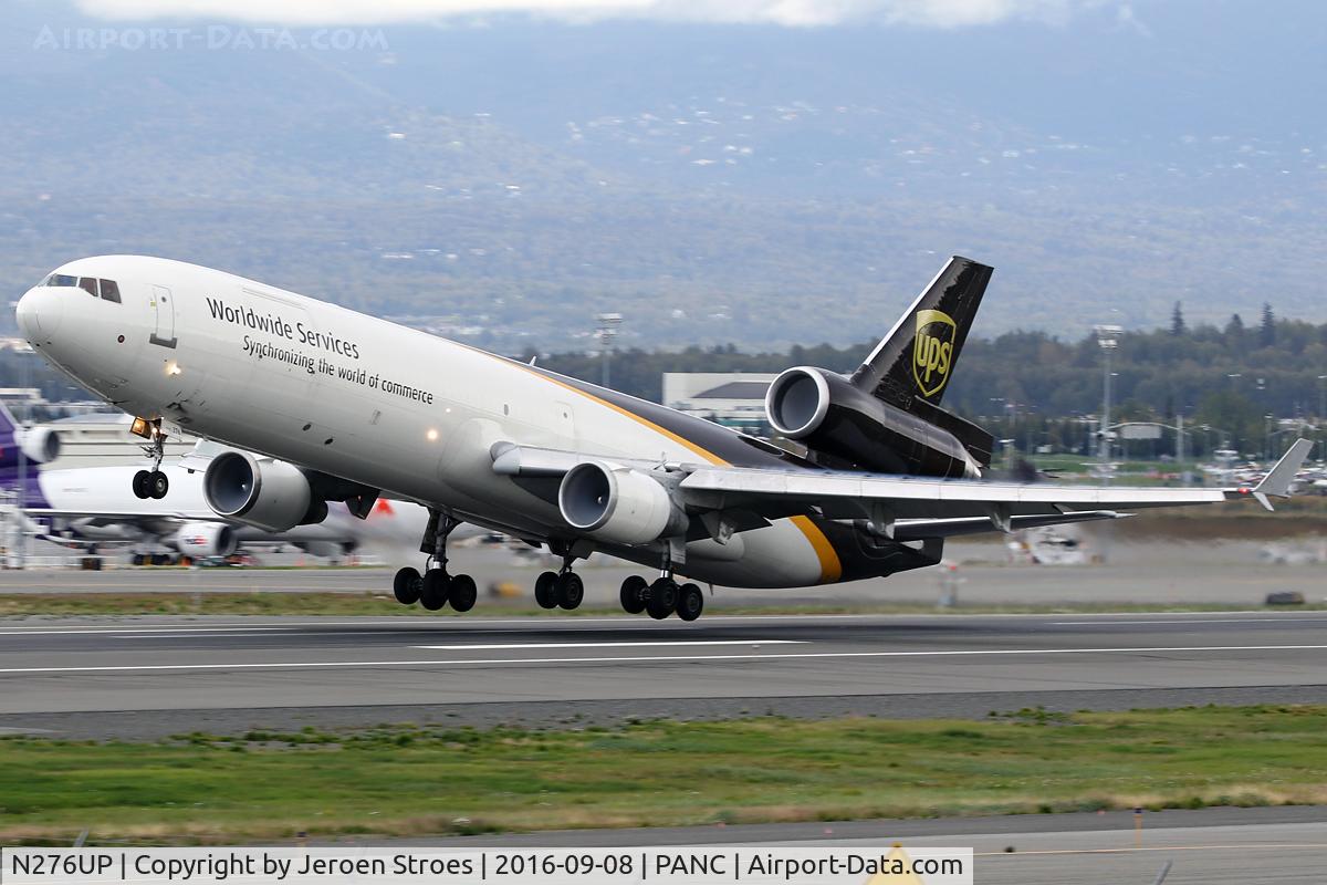 N276UP, 1996 McDonnell Douglas MD-11F C/N 48579, Anchorage
