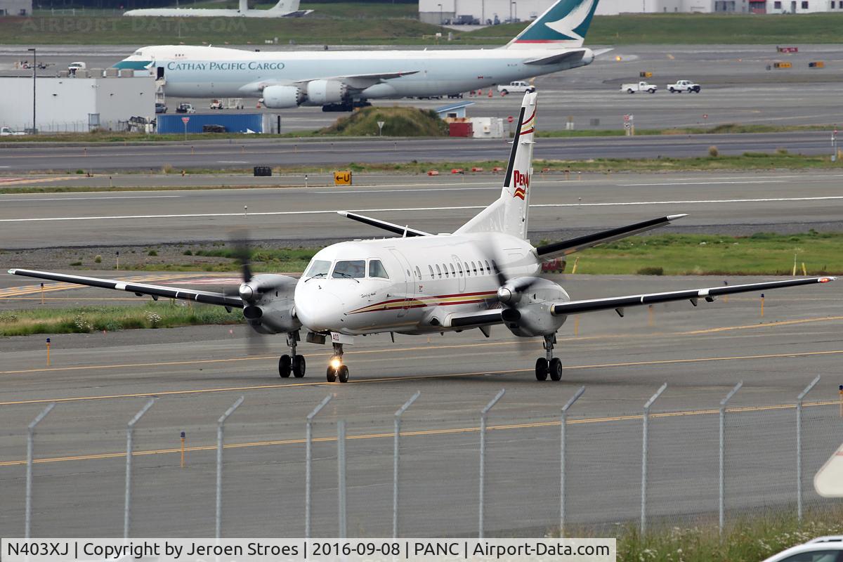 N403XJ, 1996 Saab 340B C/N 340B-403, anchorage
