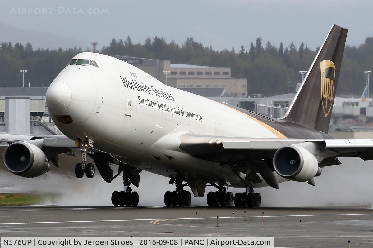 N576UP, 2008 Boeing 747-44AF C/N 35665, Anchorage