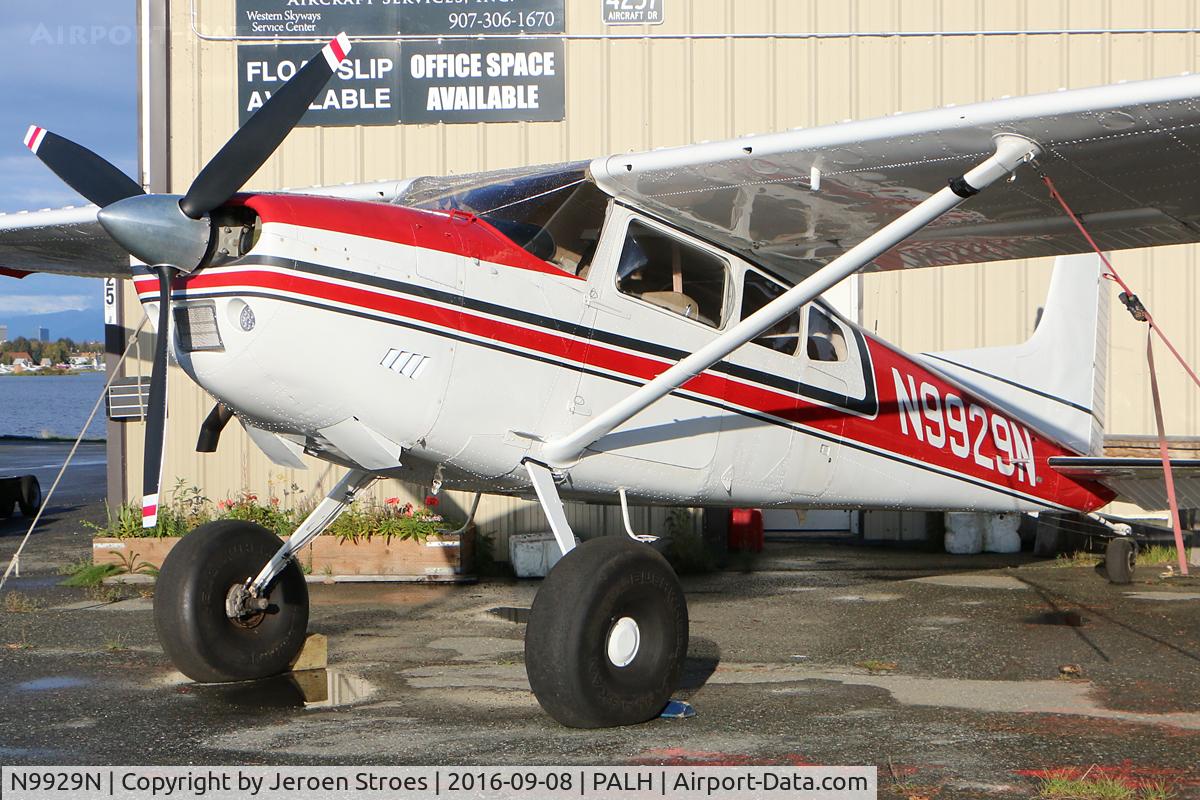 N9929N, 1975 Cessna 180J C/N 18052584, lake hood