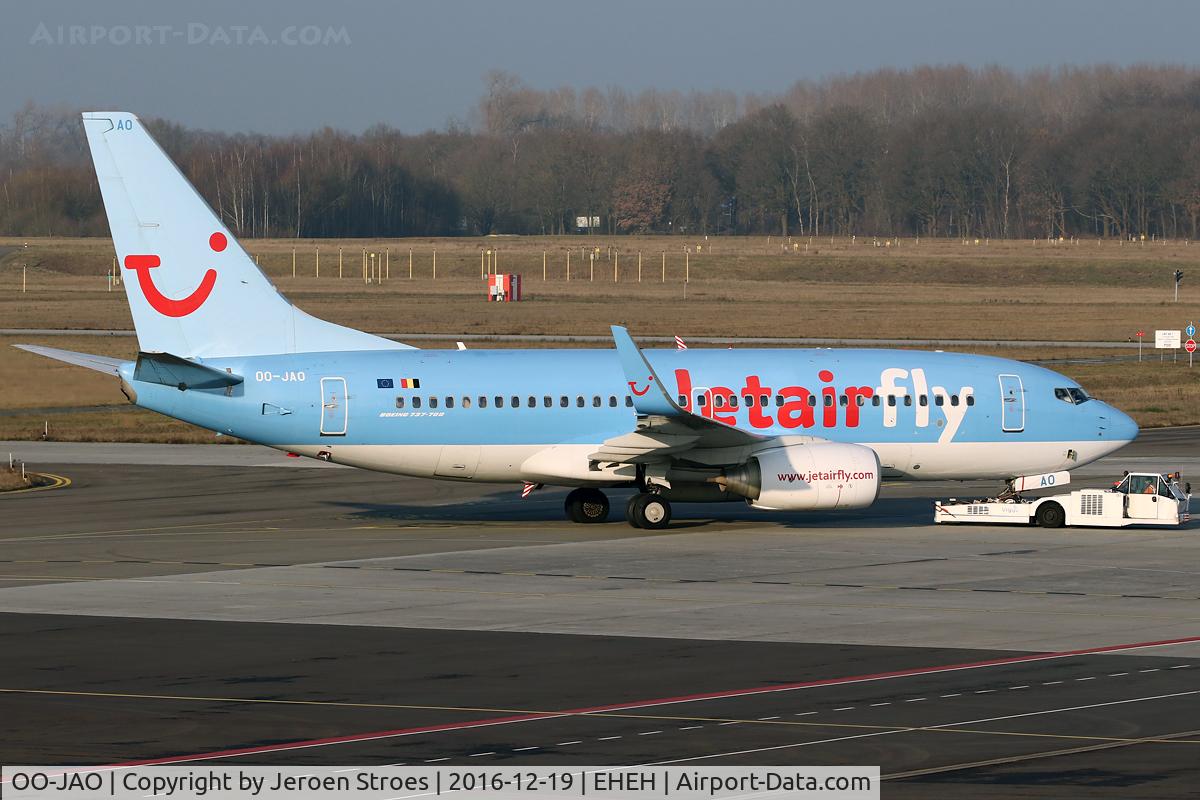 OO-JAO, 2008 Boeing 737-7K5 C/N 35141, Eindhoven