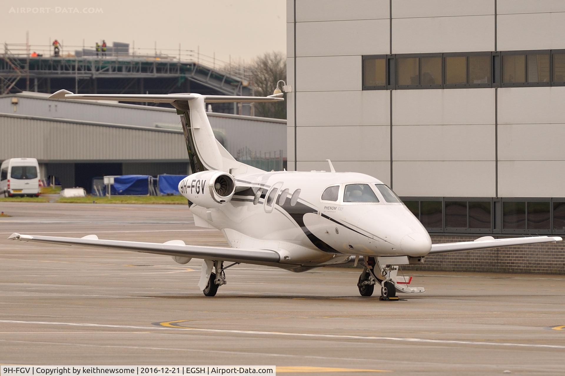 9H-FGV, 2010 Embraer EMB-500 Phenom 100 C/N 50000193, Nice Visitor.