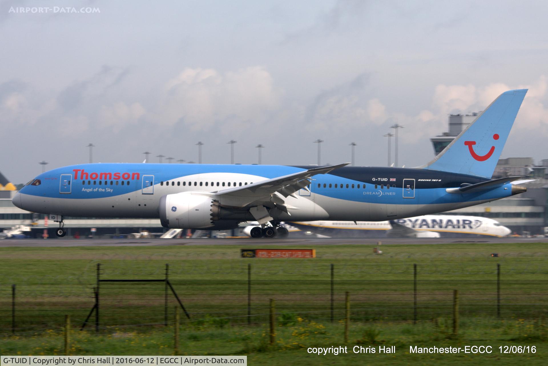 G-TUID, 2013 Boeing 787-8 Dreamliner C/N 36424, Thomson