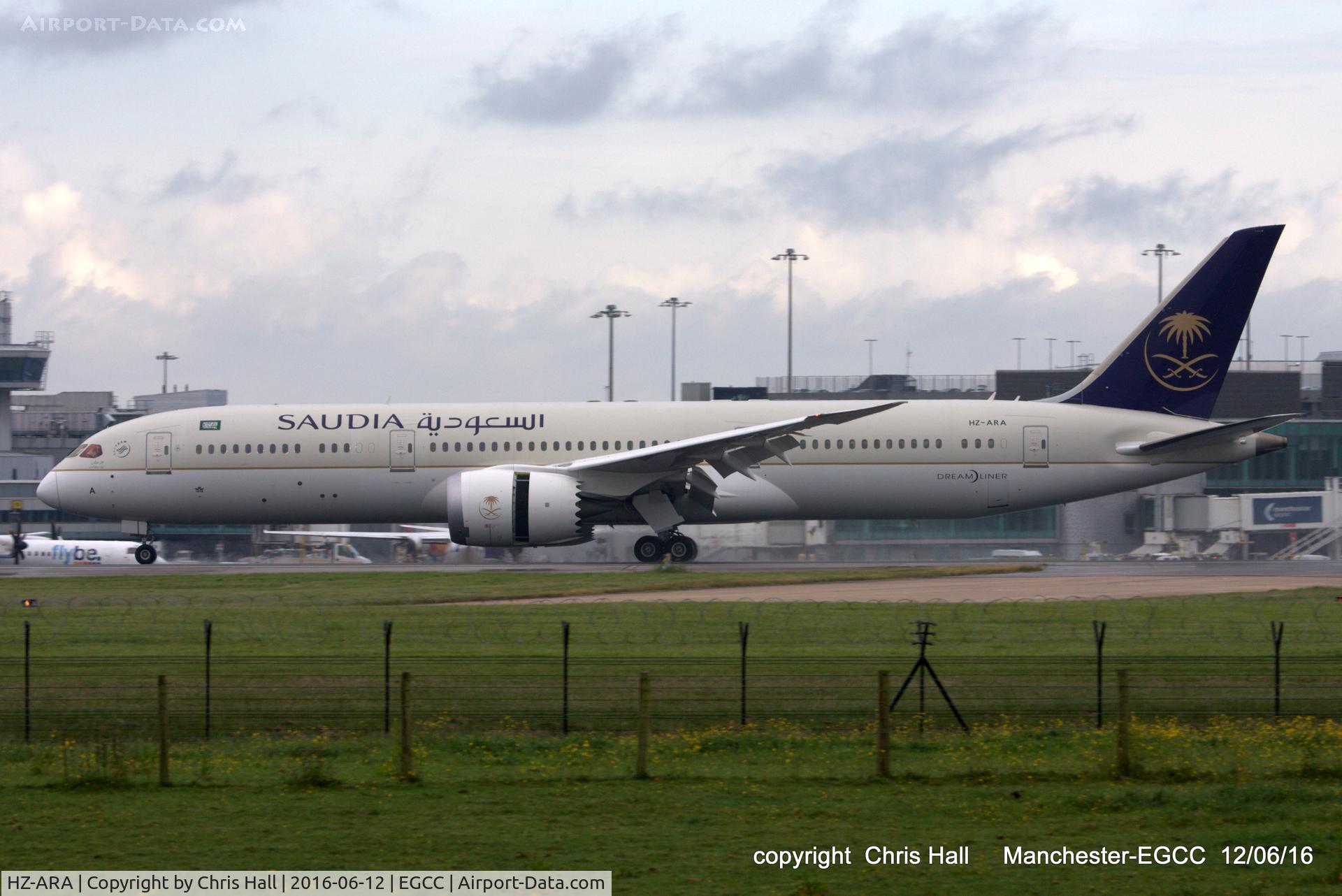 HZ-ARA, 2016 Boeing 787-9 Dreamliner C/N 41544, Saudi Arabian Airlines