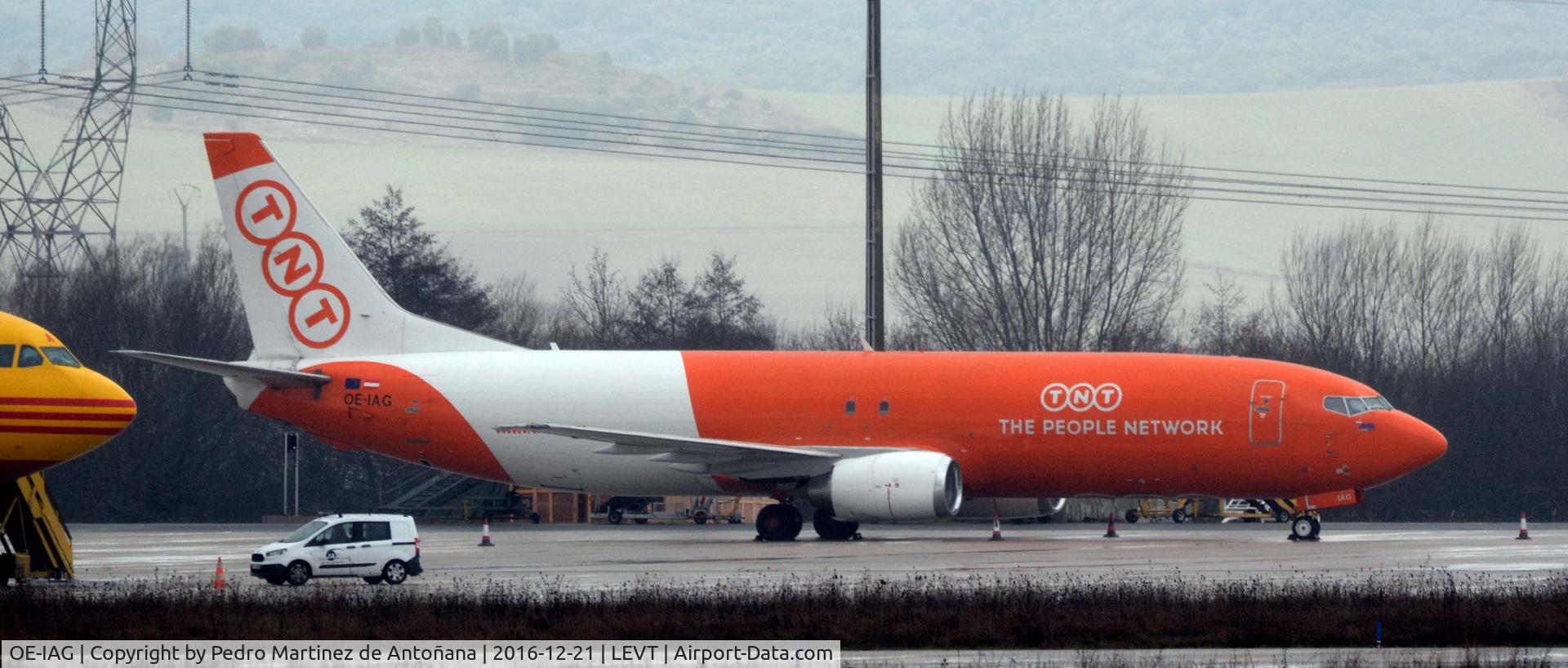OE-IAG, 1992 Boeing 737-4Q8 (SF) C/N 25168, Foronda - Vitoria-Gasteiz - España
