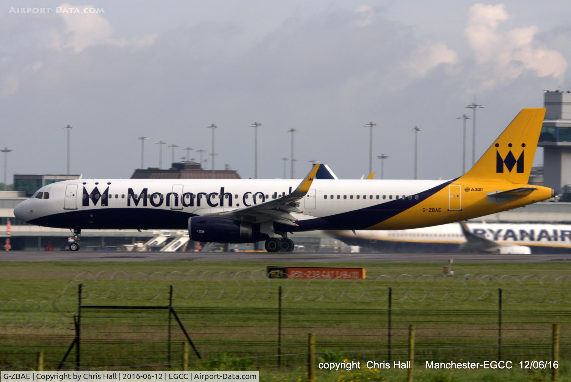 G-ZBAE, 2013 Airbus A321-231 C/N 5606, Monarch